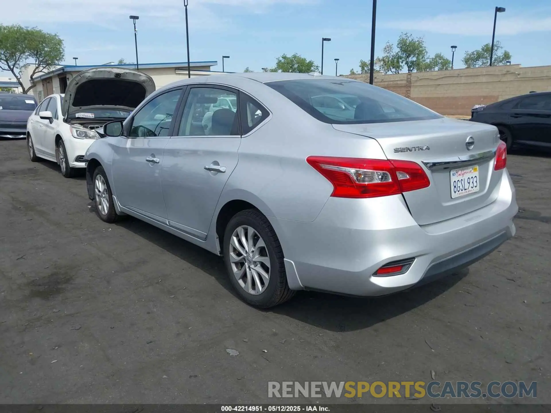 3 Photograph of a damaged car 3N1AB7AP3KY229948 NISSAN SENTRA 2019
