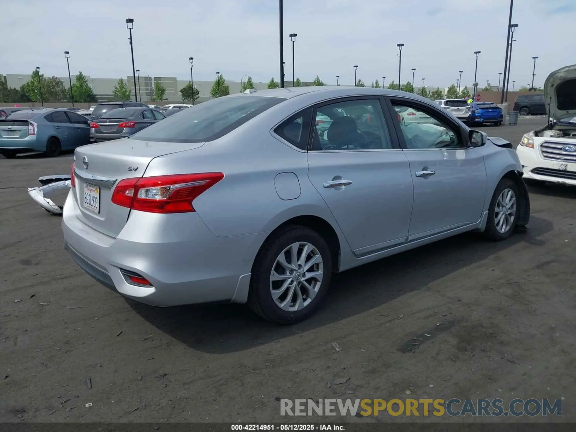 4 Photograph of a damaged car 3N1AB7AP3KY229948 NISSAN SENTRA 2019