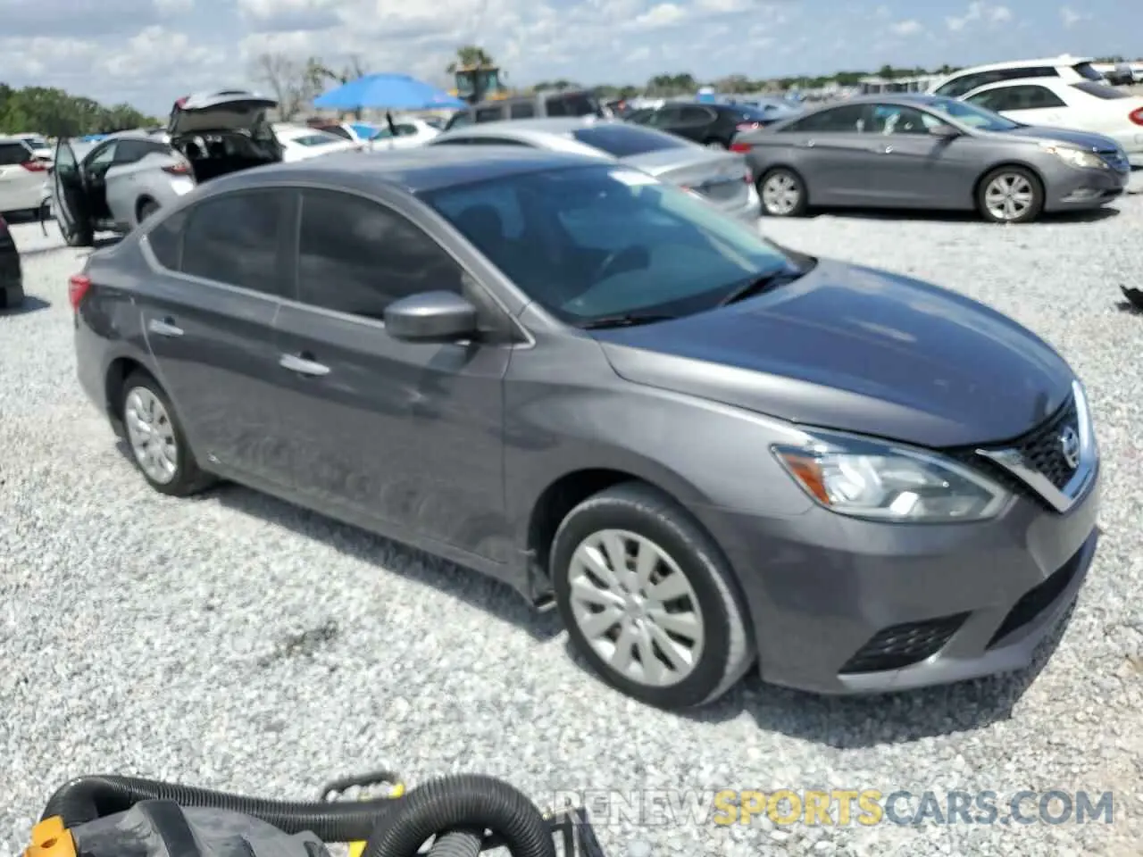 4 Photograph of a damaged car 3N1AB7AP3KY233322 NISSAN SENTRA 2019