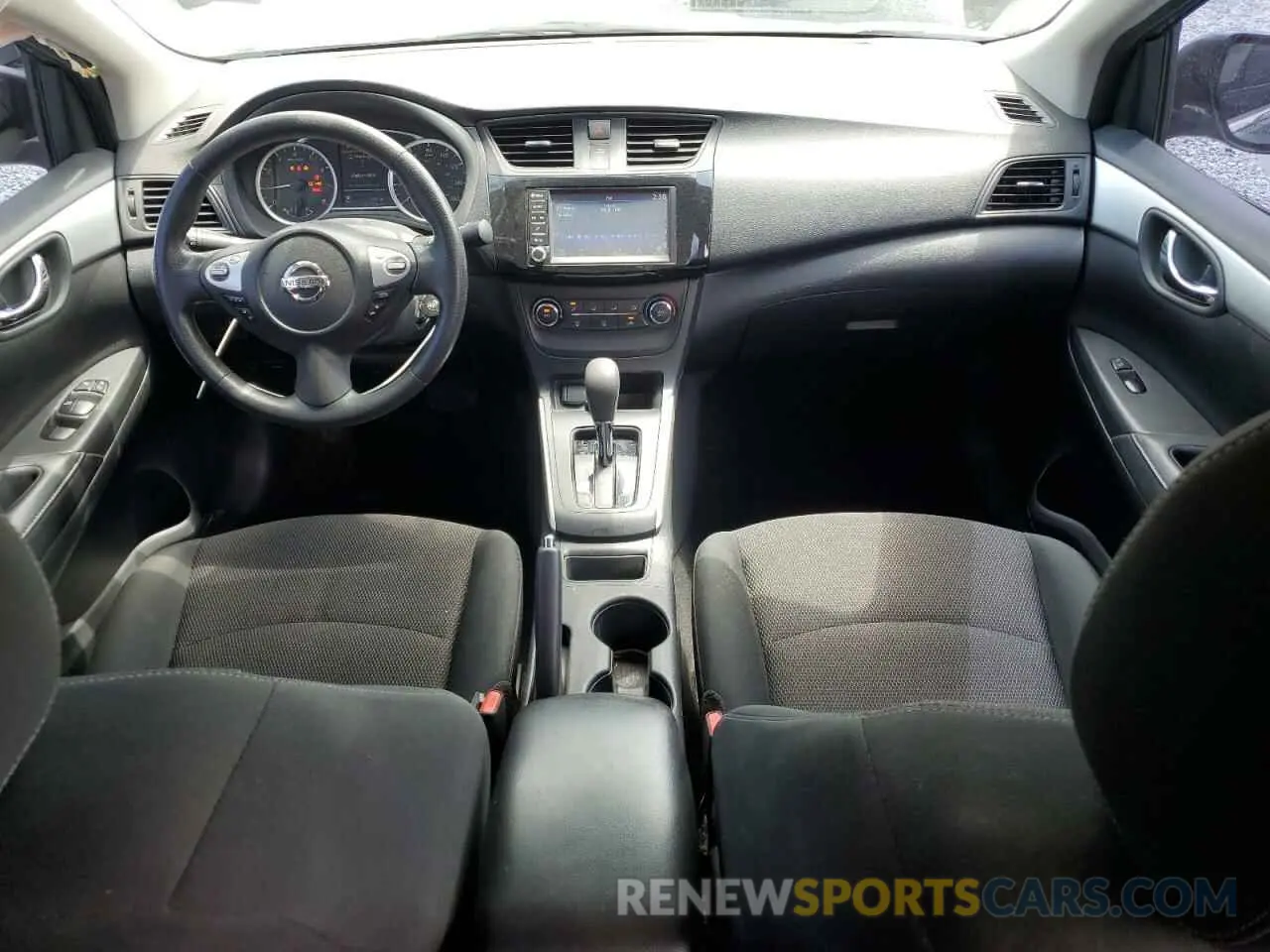 8 Photograph of a damaged car 3N1AB7AP3KY233322 NISSAN SENTRA 2019