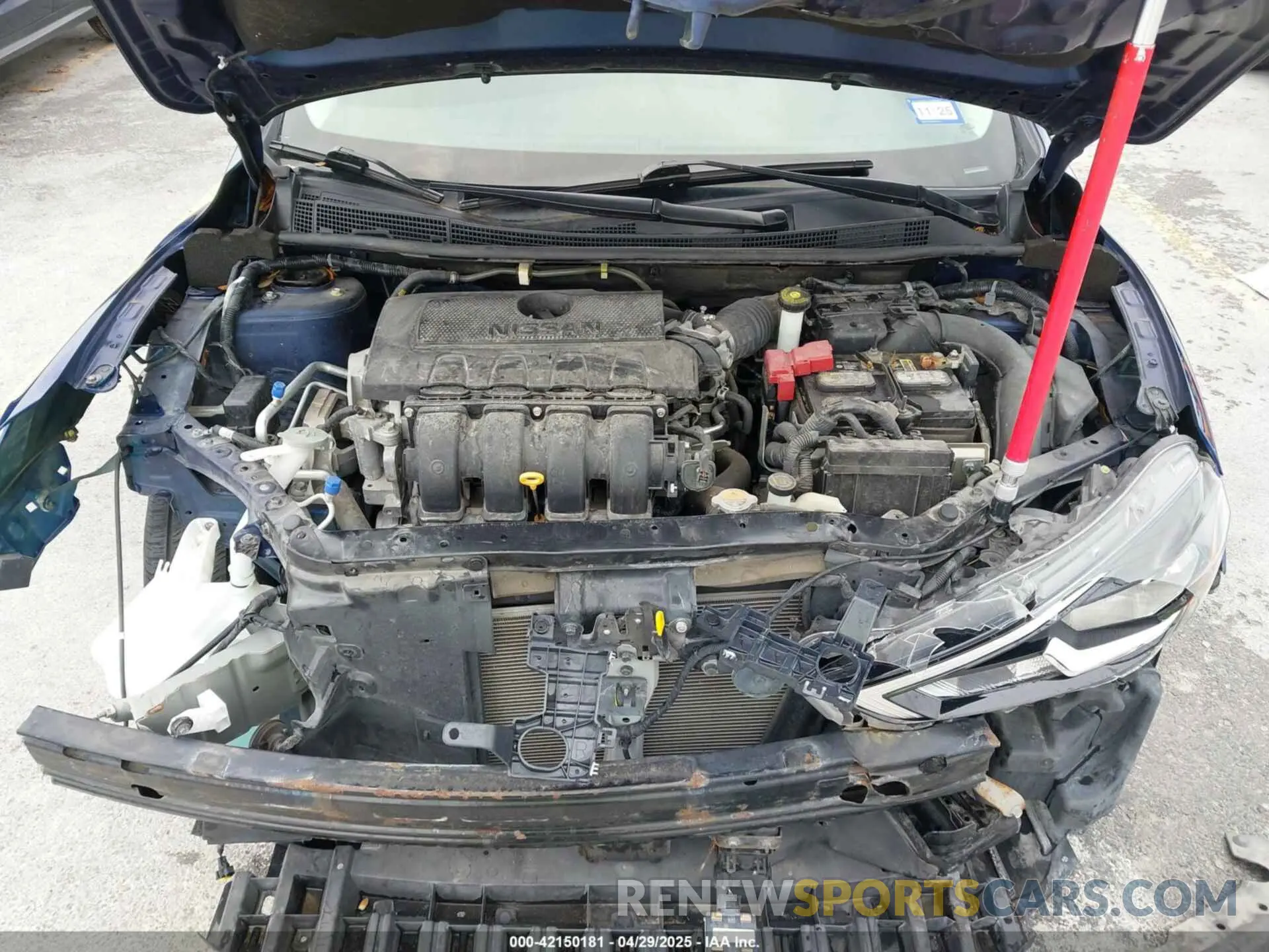 10 Photograph of a damaged car 3N1AB7AP3KY235376 NISSAN SENTRA 2019