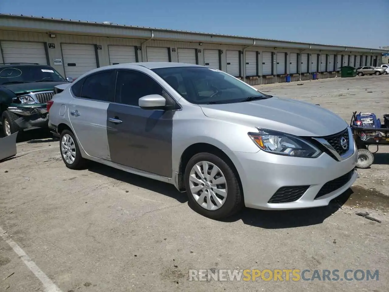 4 Photograph of a damaged car 3N1AB7AP3KY237158 NISSAN SENTRA 2019
