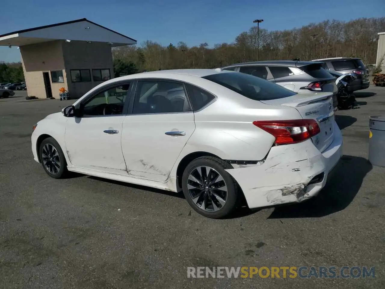 2 Photograph of a damaged car 3N1AB7AP3KY239489 NISSAN SENTRA 2019