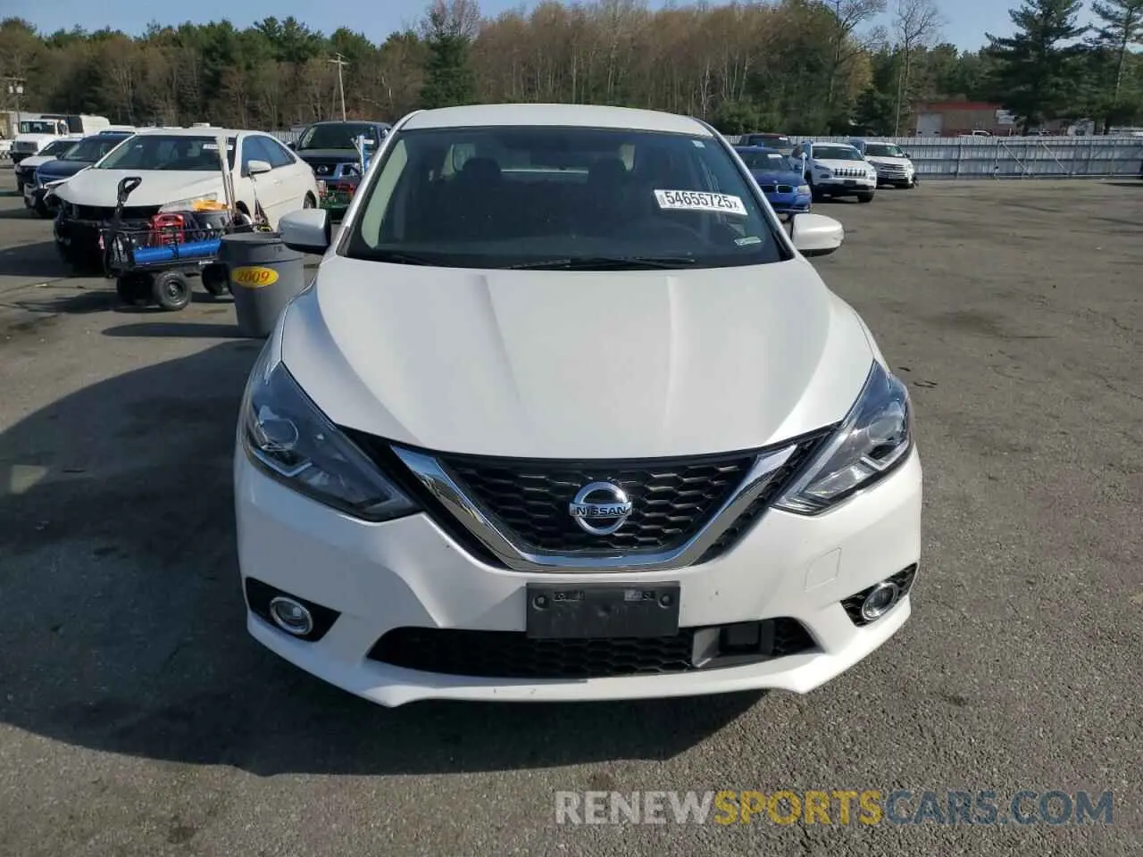 5 Photograph of a damaged car 3N1AB7AP3KY239489 NISSAN SENTRA 2019