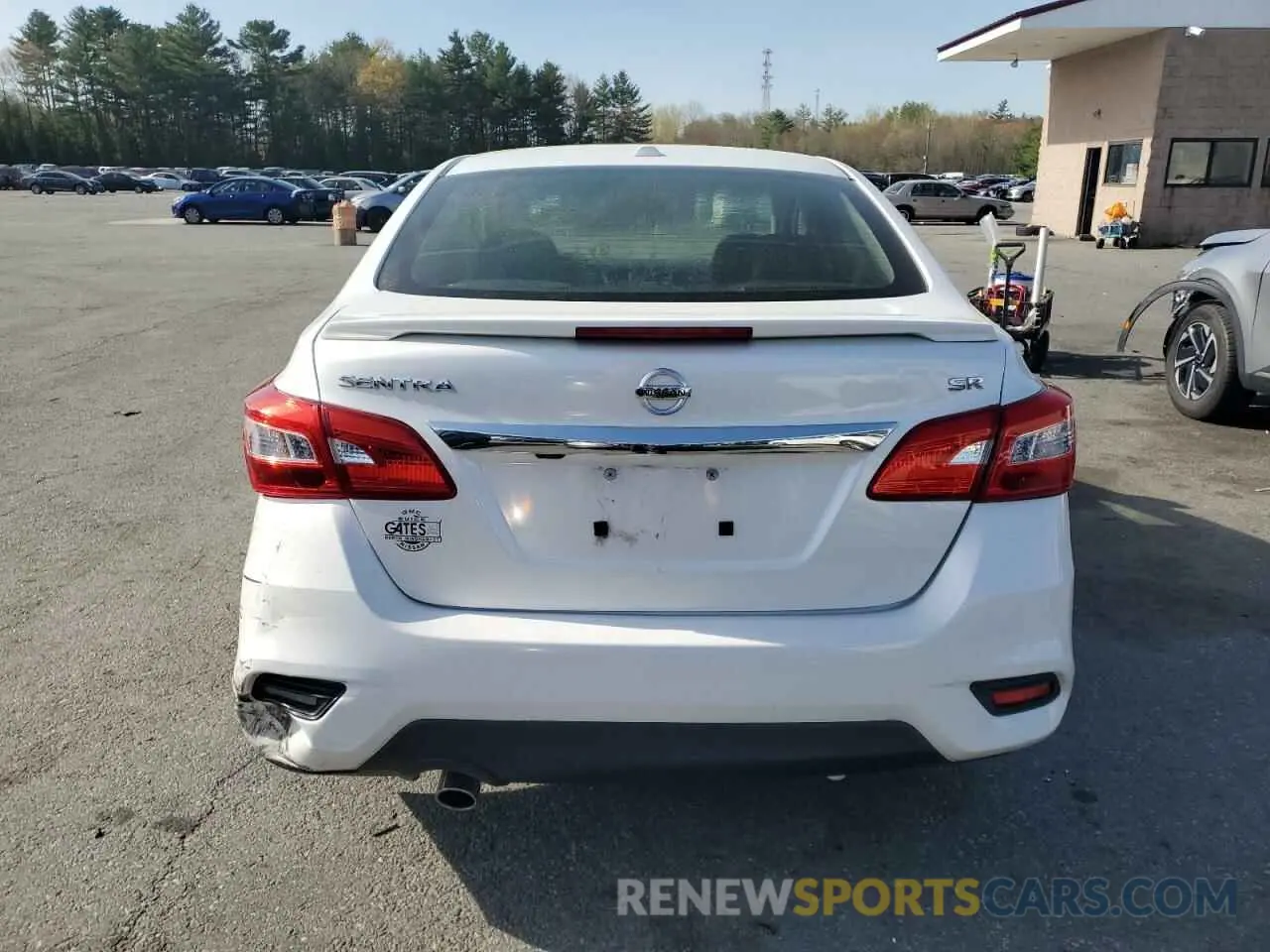 6 Photograph of a damaged car 3N1AB7AP3KY239489 NISSAN SENTRA 2019