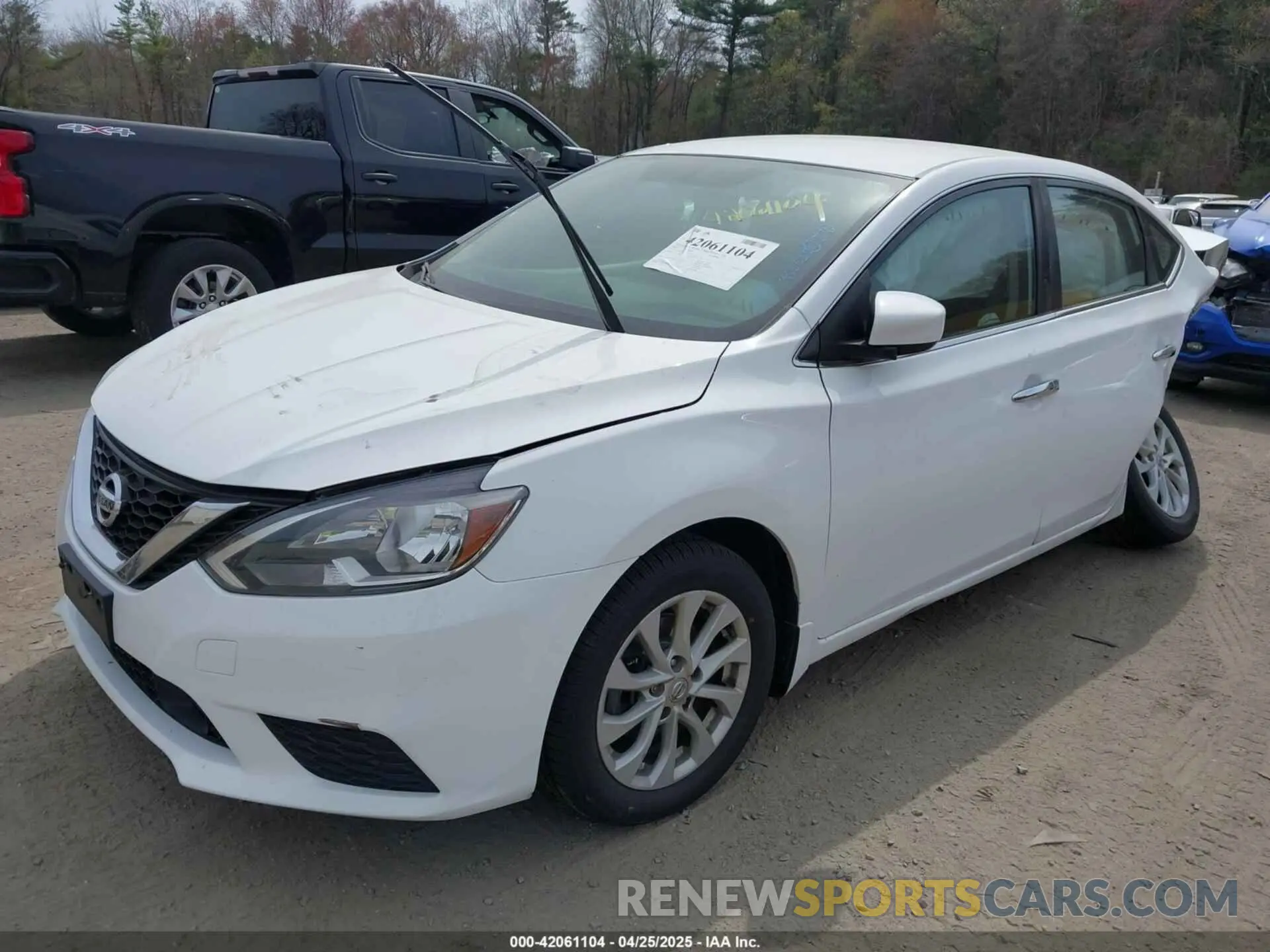 2 Photograph of a damaged car 3N1AB7AP3KY245745 NISSAN SENTRA 2019