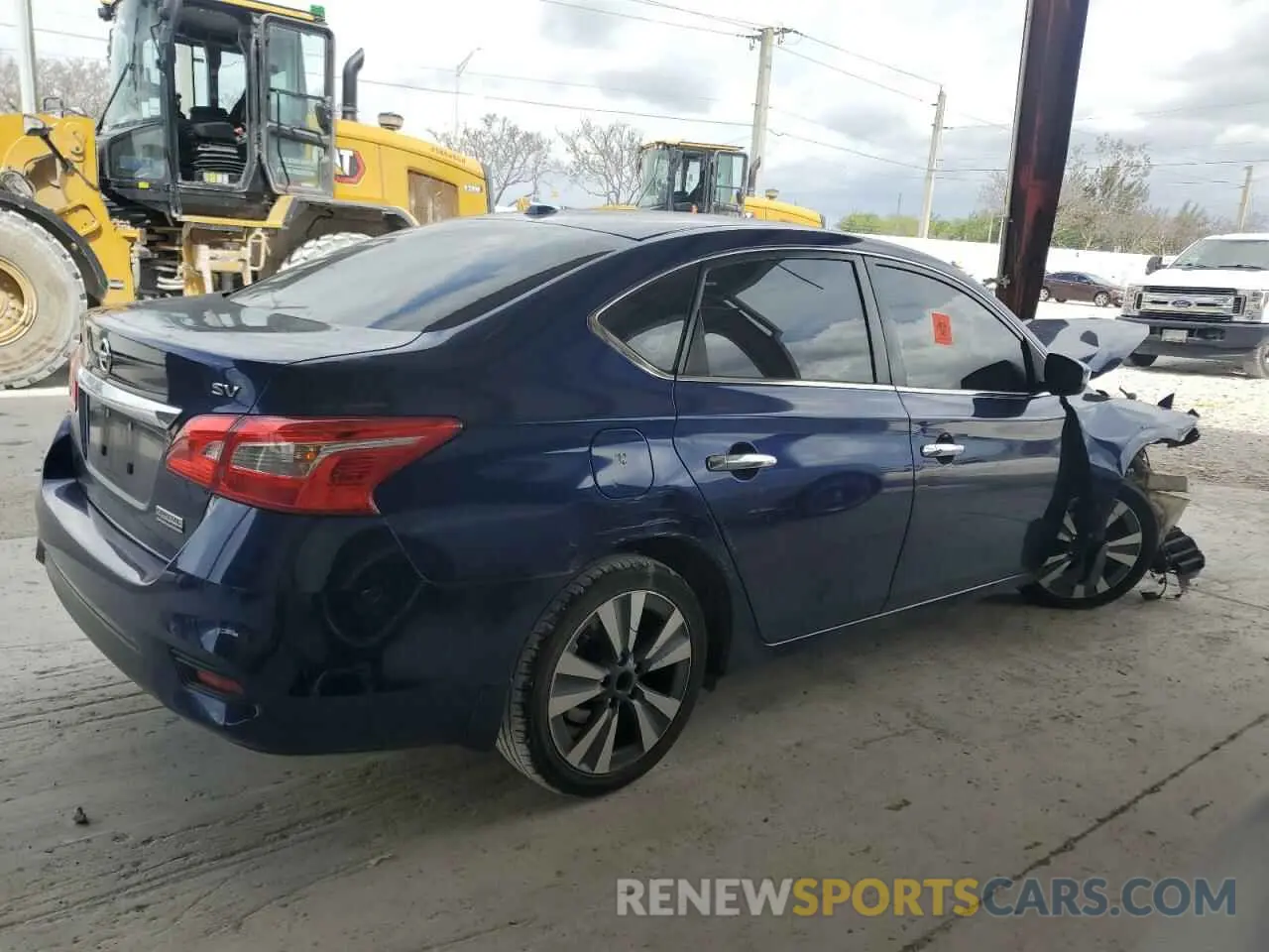 3 Photograph of a damaged car 3N1AB7AP3KY253554 NISSAN SENTRA 2019