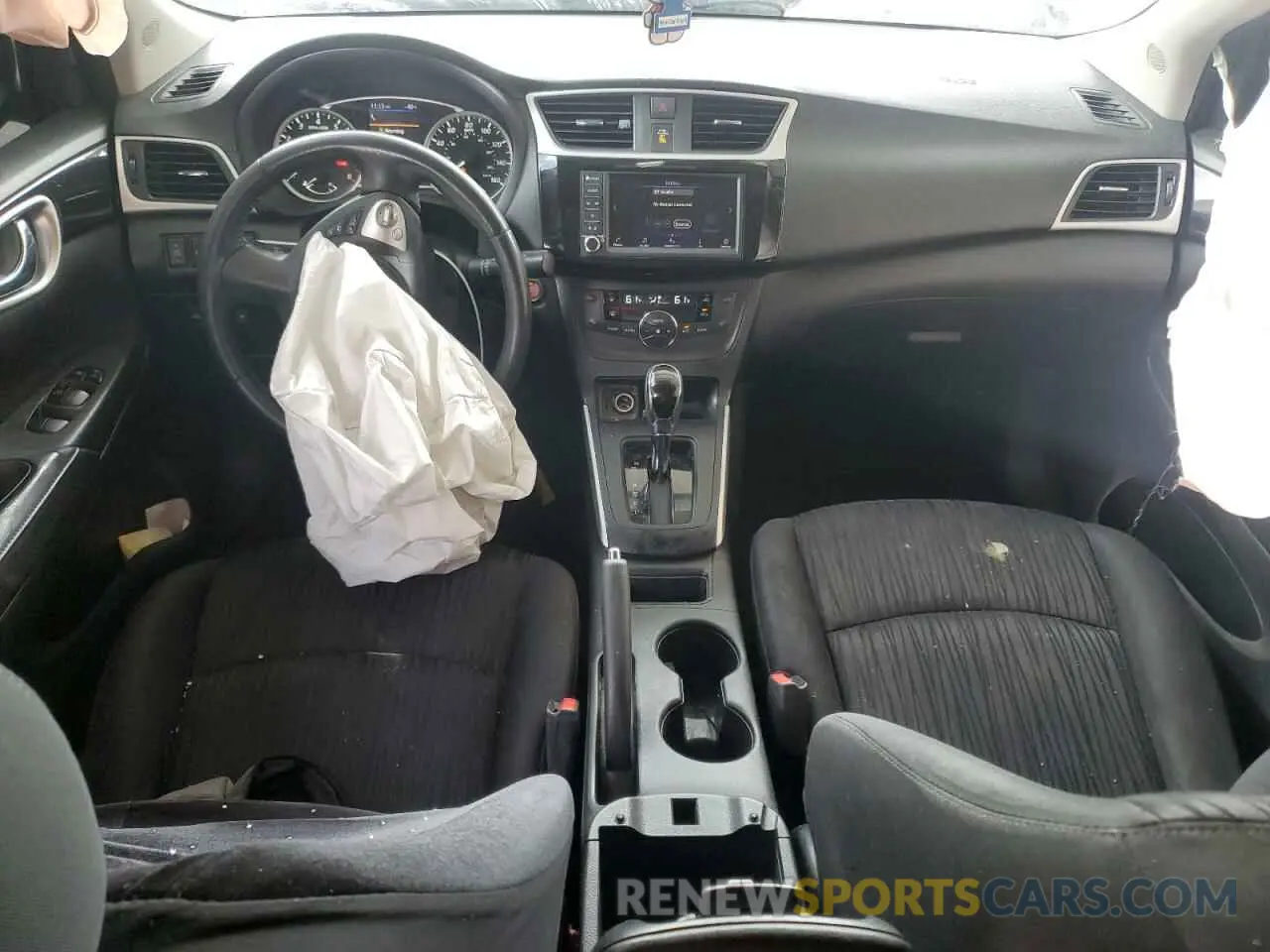 8 Photograph of a damaged car 3N1AB7AP3KY253554 NISSAN SENTRA 2019