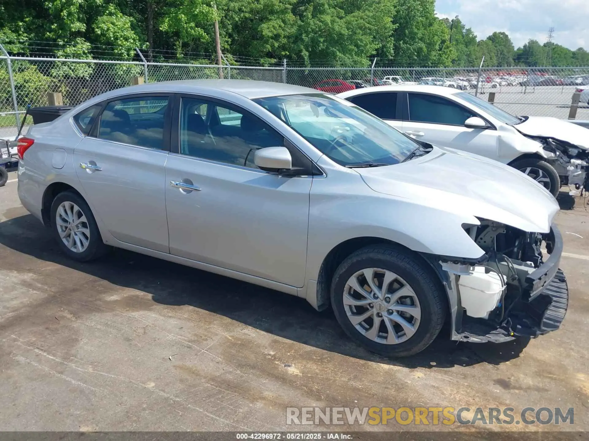 1 Photograph of a damaged car 3N1AB7AP3KY257037 NISSAN SENTRA 2019