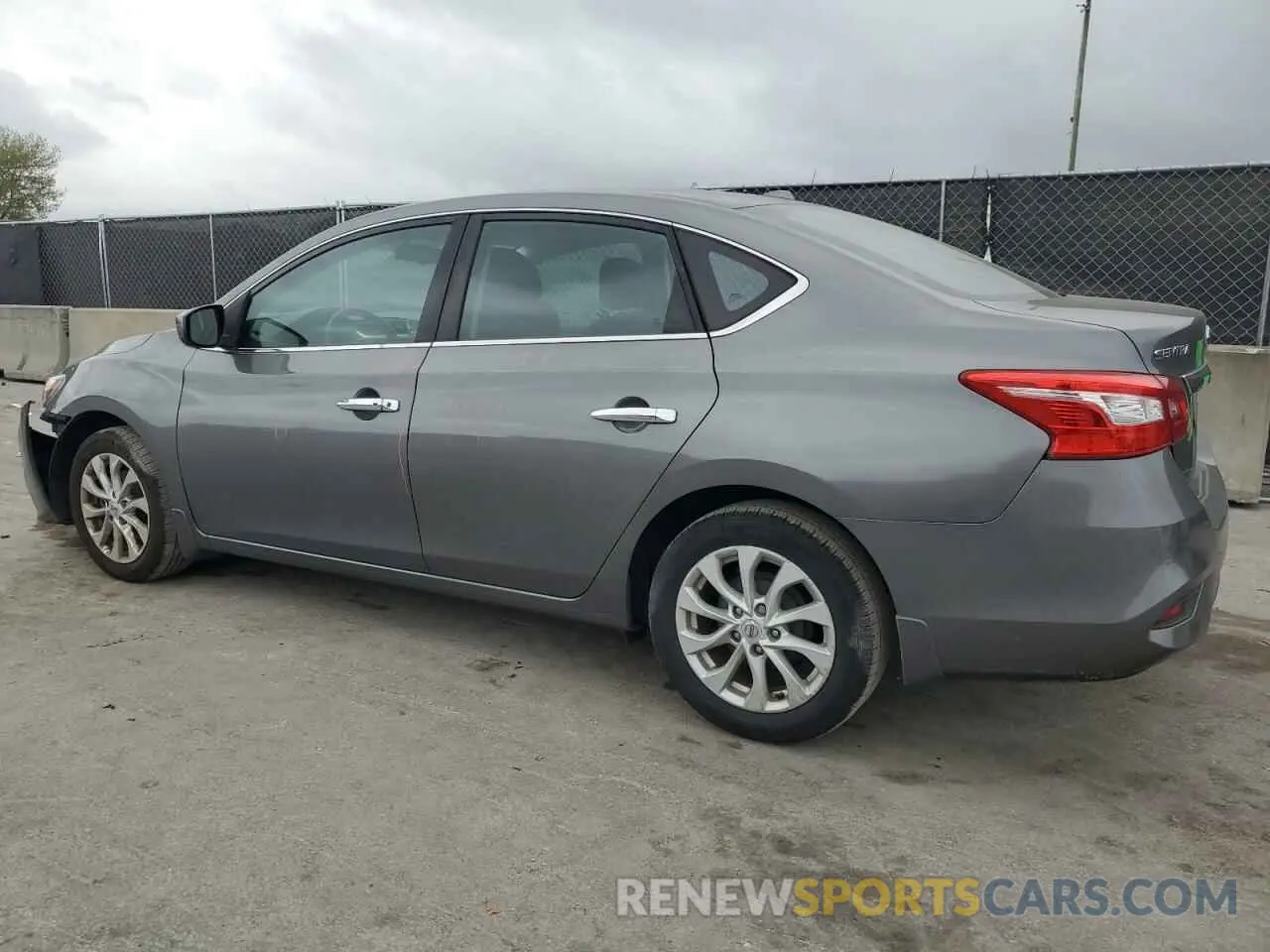 2 Photograph of a damaged car 3N1AB7AP3KY260004 NISSAN SENTRA 2019