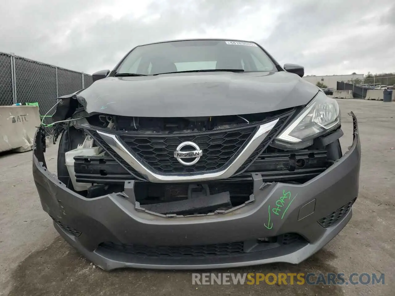 5 Photograph of a damaged car 3N1AB7AP3KY260004 NISSAN SENTRA 2019