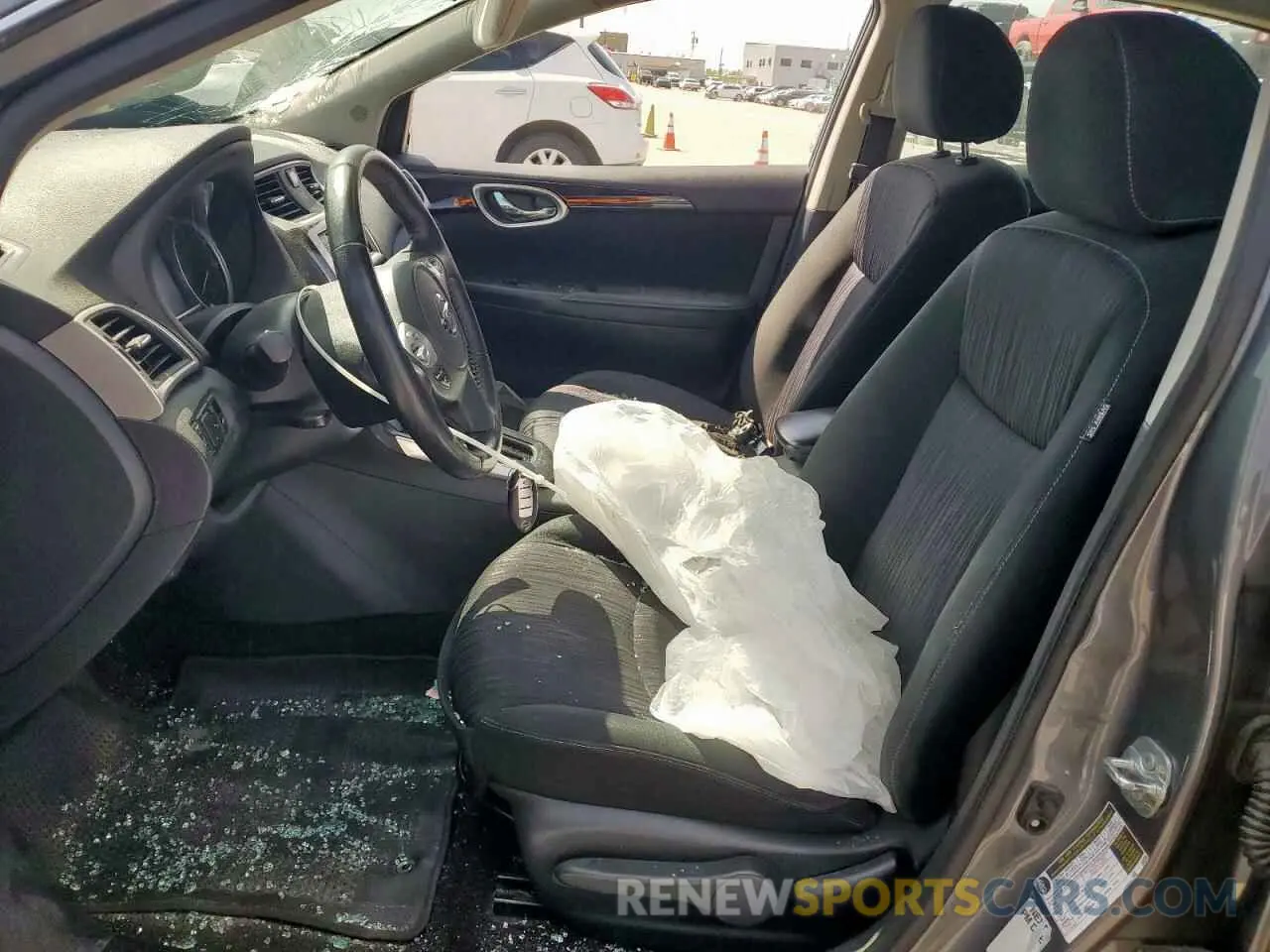 7 Photograph of a damaged car 3N1AB7AP3KY276767 NISSAN SENTRA 2019