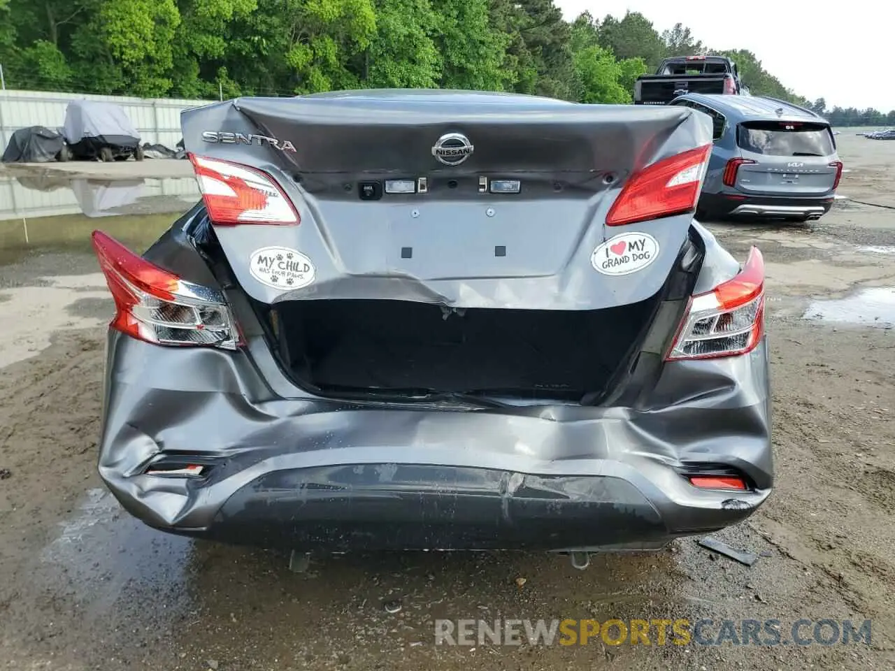 6 Photograph of a damaged car 3N1AB7AP3KY278468 NISSAN SENTRA 2019