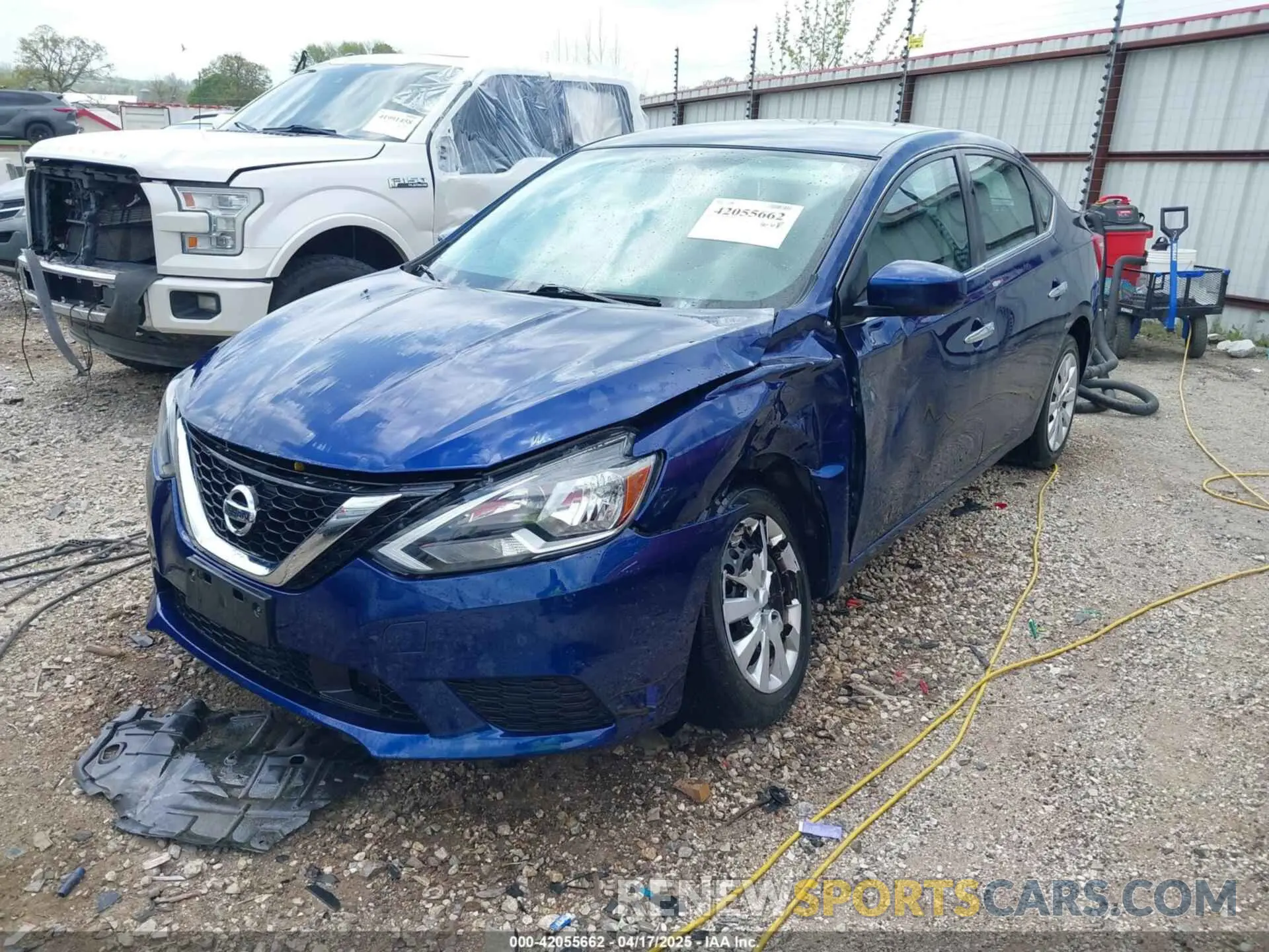 2 Photograph of a damaged car 3N1AB7AP3KY282472 NISSAN SENTRA 2019