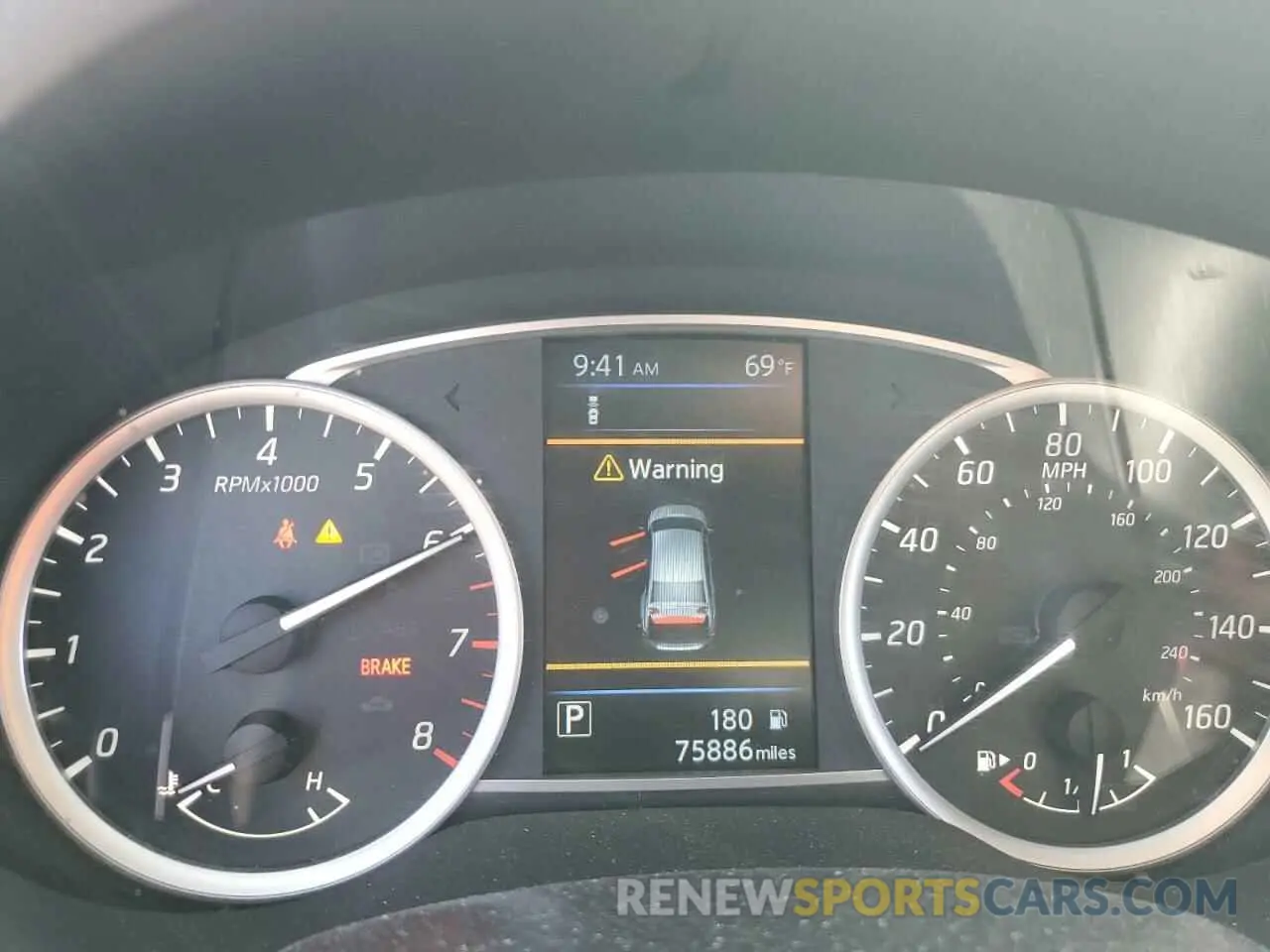 9 Photograph of a damaged car 3N1AB7AP3KY284030 NISSAN SENTRA 2019