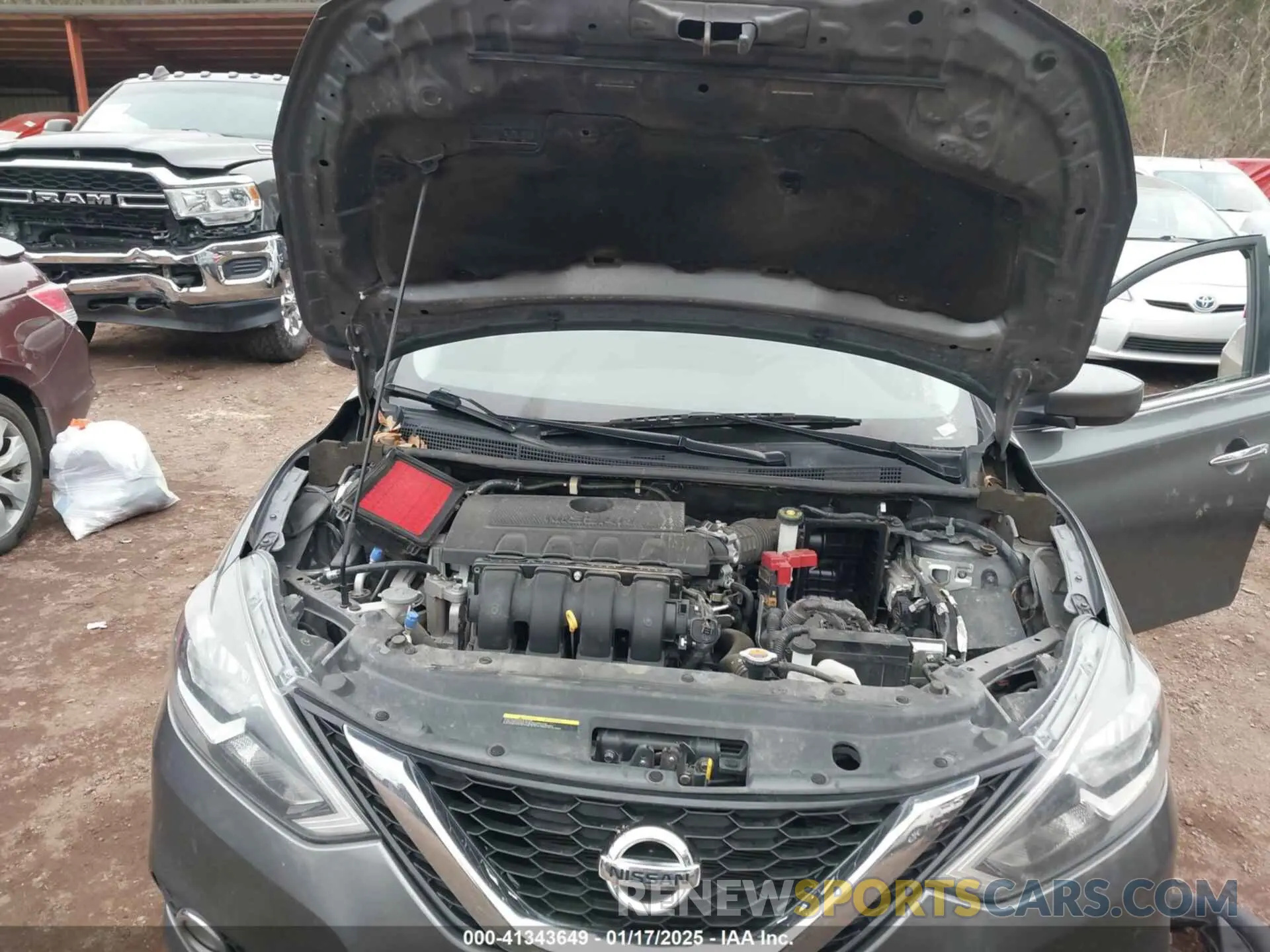 10 Photograph of a damaged car 3N1AB7AP3KY287686 NISSAN SENTRA 2019