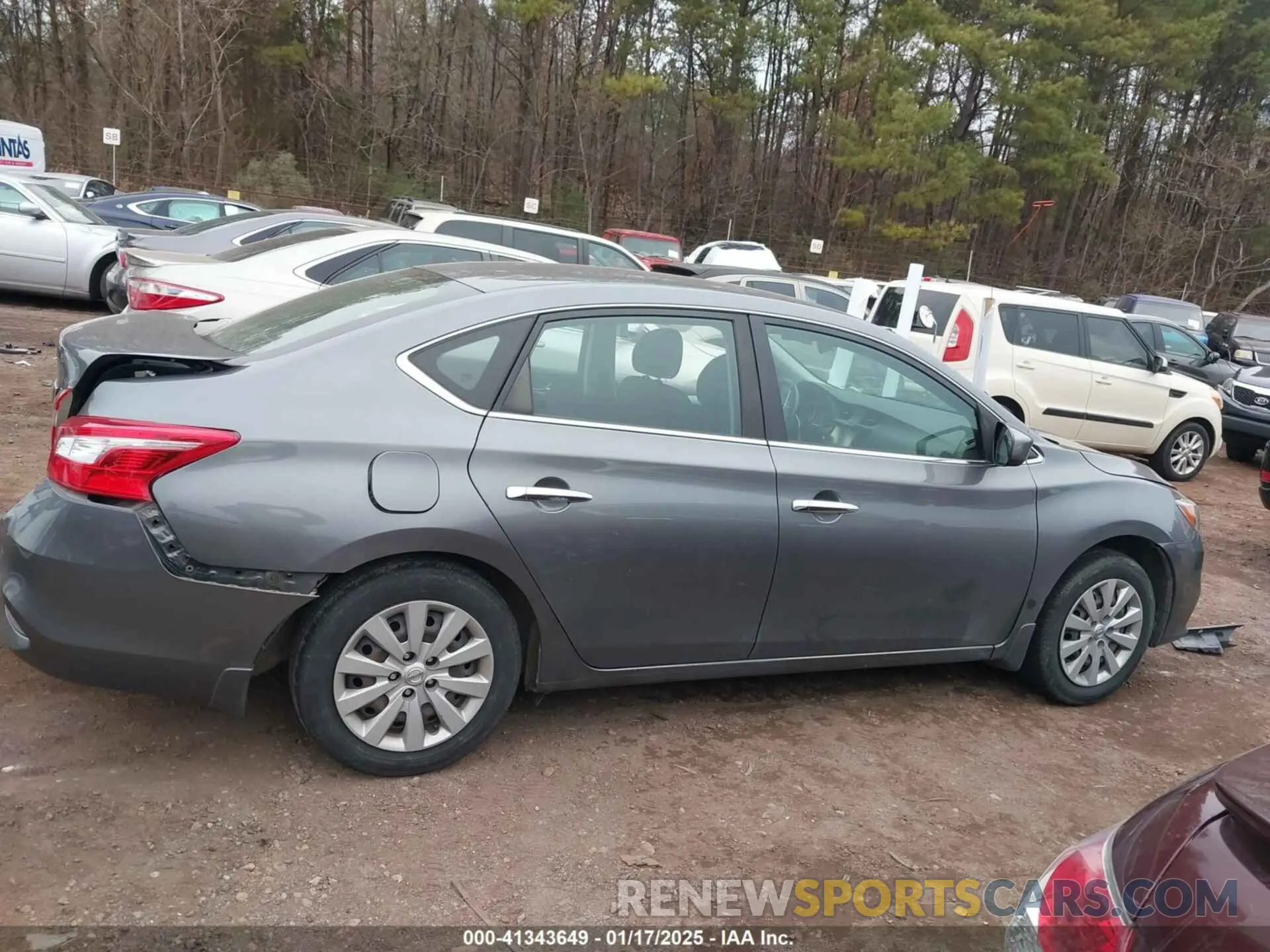 13 Photograph of a damaged car 3N1AB7AP3KY287686 NISSAN SENTRA 2019