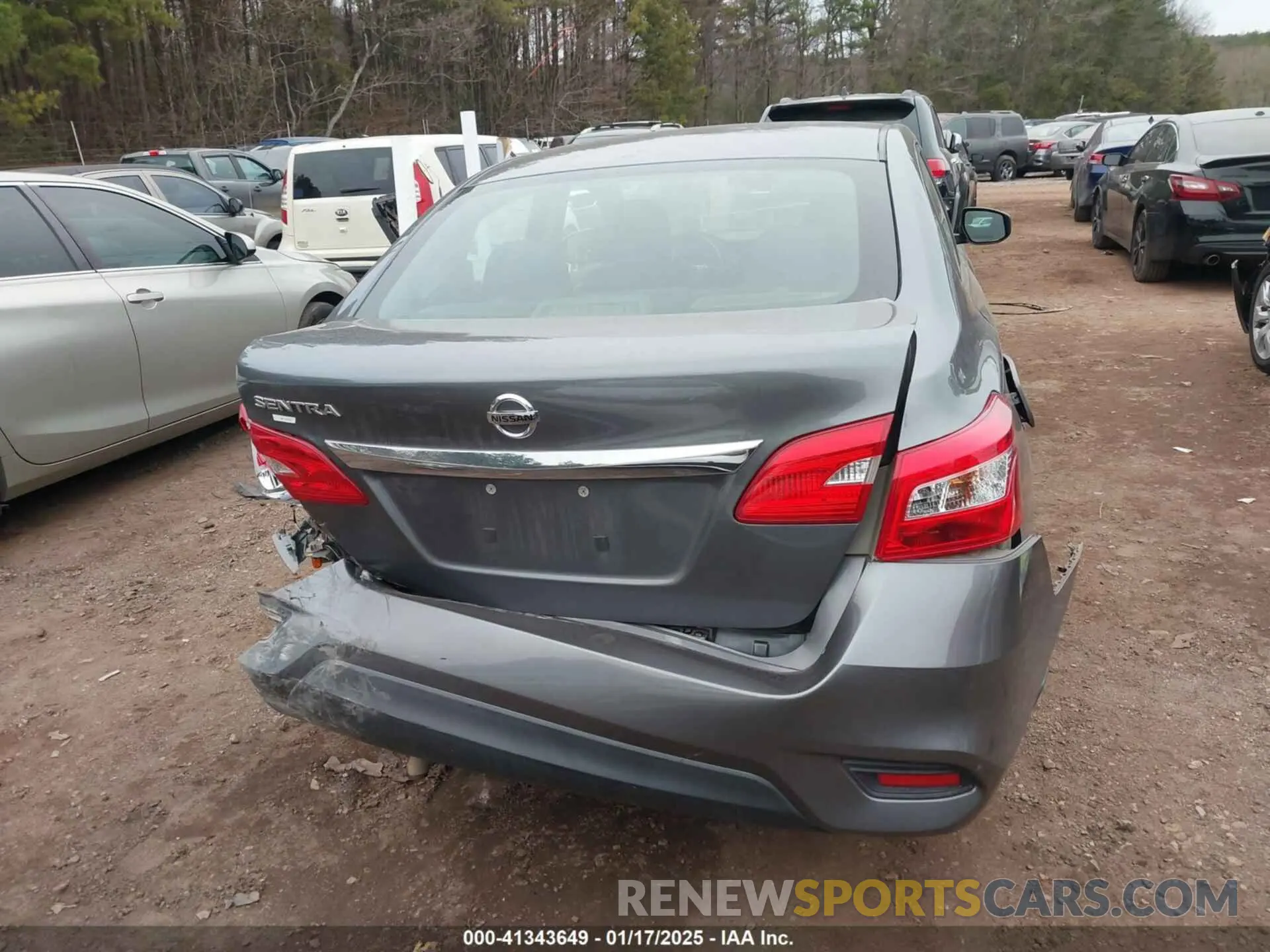 16 Photograph of a damaged car 3N1AB7AP3KY287686 NISSAN SENTRA 2019