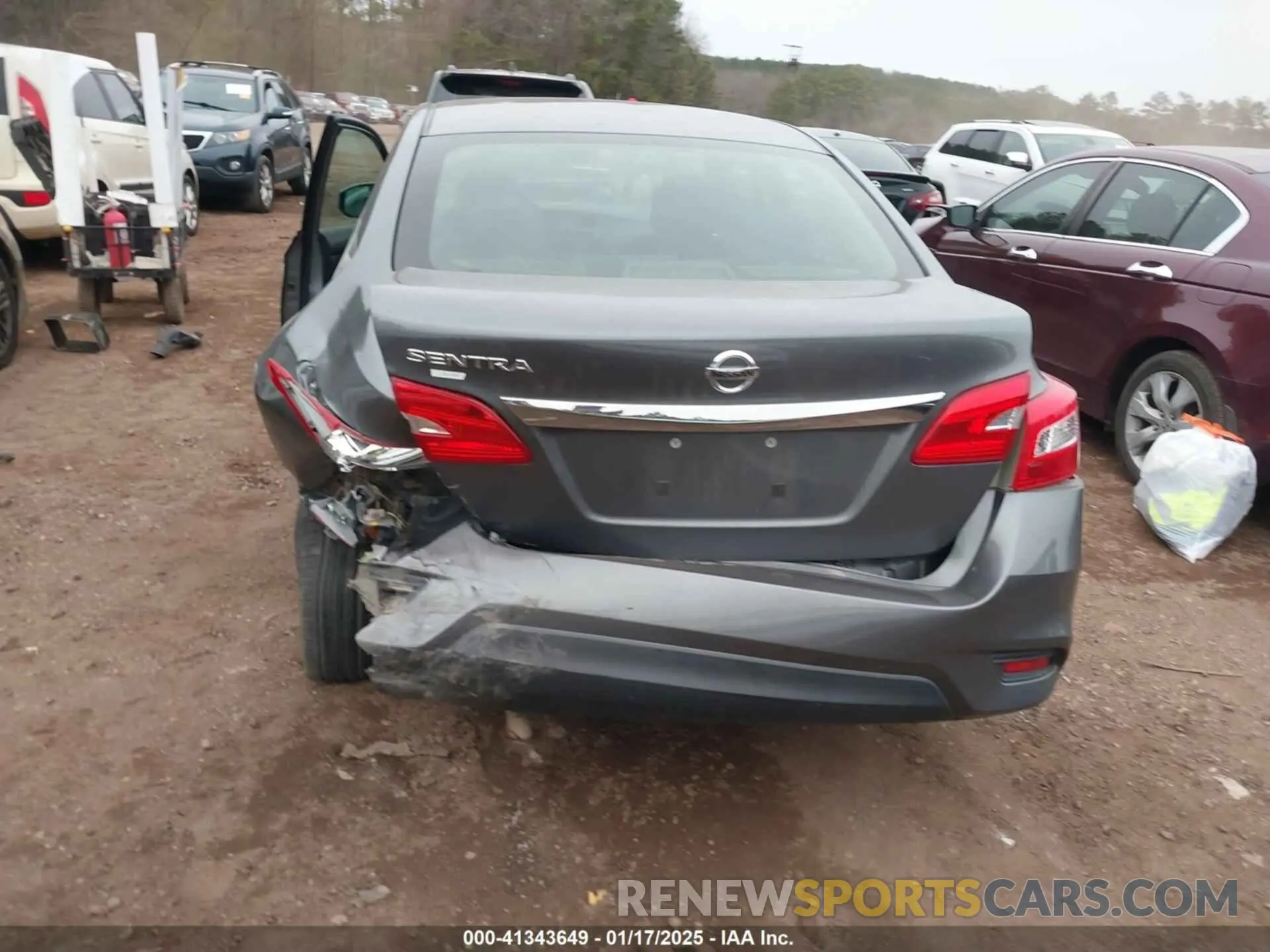 6 Photograph of a damaged car 3N1AB7AP3KY287686 NISSAN SENTRA 2019