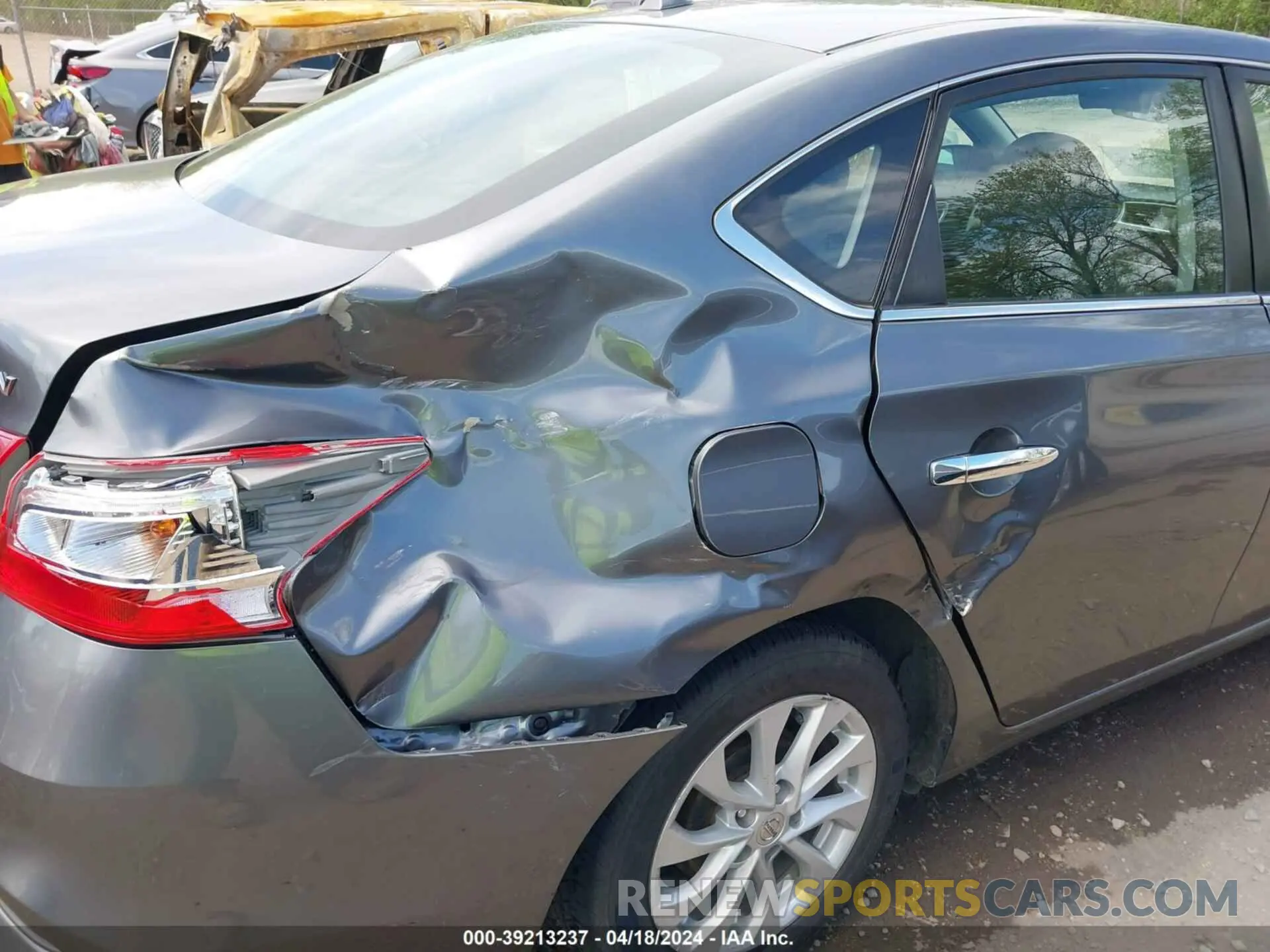 6 Photograph of a damaged car 3N1AB7AP3KY293231 NISSAN SENTRA 2019