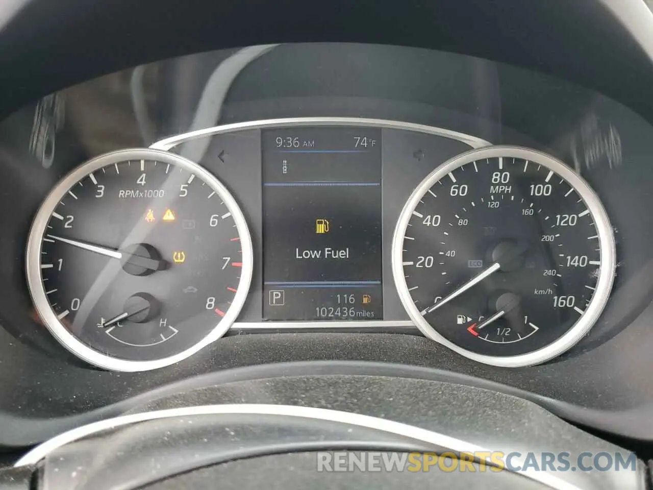 9 Photograph of a damaged car 3N1AB7AP3KY294900 NISSAN SENTRA 2019