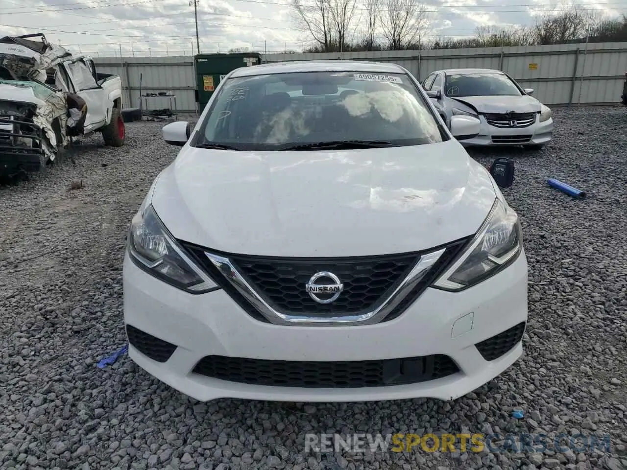 5 Photograph of a damaged car 3N1AB7AP3KY301747 NISSAN SENTRA 2019