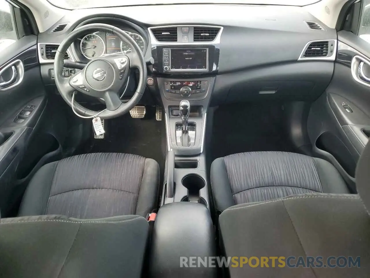 8 Photograph of a damaged car 3N1AB7AP3KY301747 NISSAN SENTRA 2019