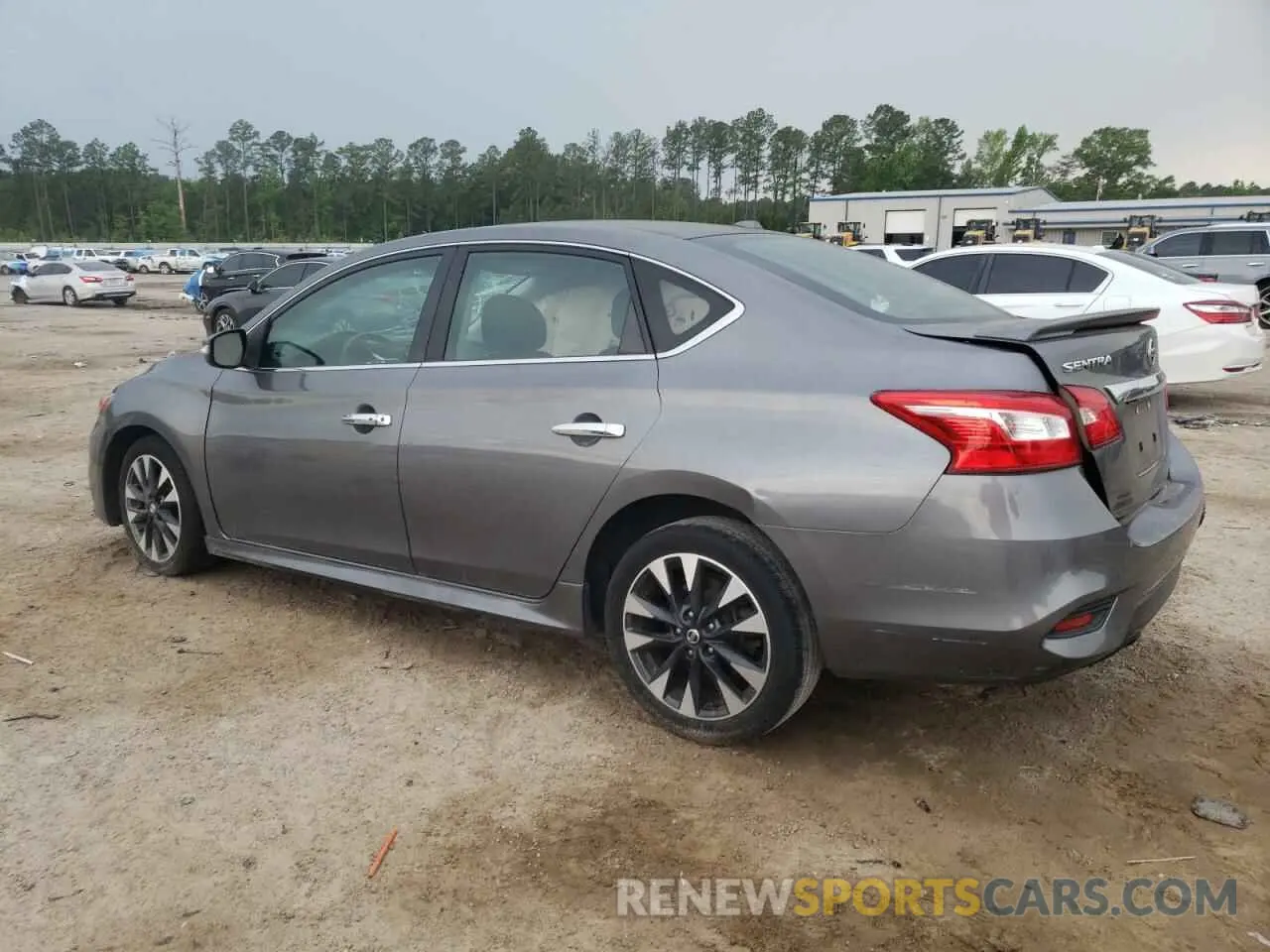 2 Photograph of a damaged car 3N1AB7AP3KY305653 NISSAN SENTRA 2019