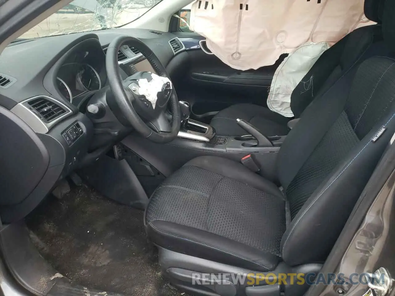 7 Photograph of a damaged car 3N1AB7AP3KY305653 NISSAN SENTRA 2019