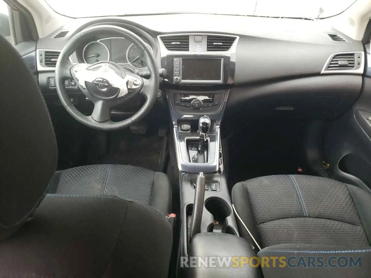 8 Photograph of a damaged car 3N1AB7AP3KY305653 NISSAN SENTRA 2019