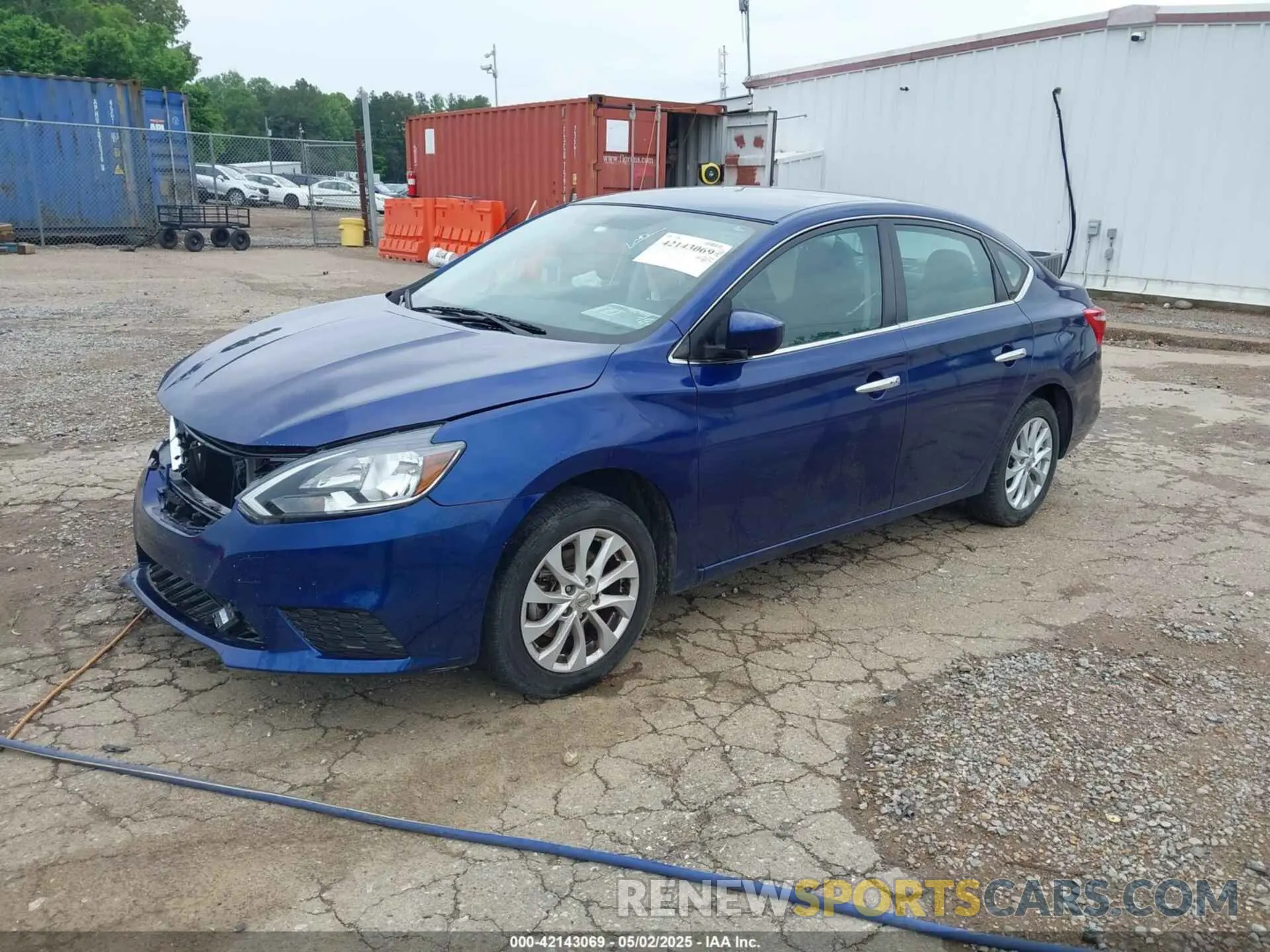 2 Photograph of a damaged car 3N1AB7AP3KY309492 NISSAN SENTRA 2019