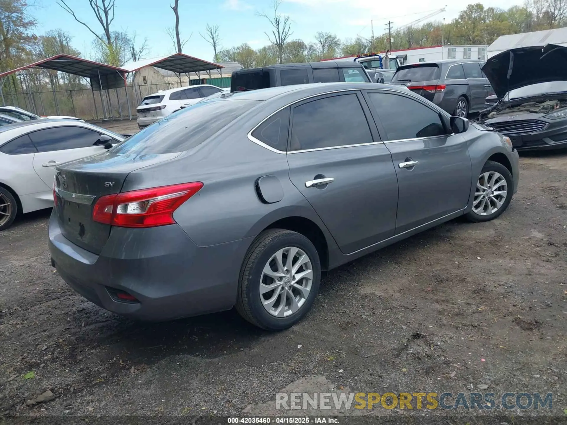 4 Photograph of a damaged car 3N1AB7AP3KY310755 NISSAN SENTRA 2019