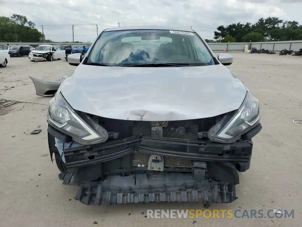 5 Photograph of a damaged car 3N1AB7AP3KY311114 NISSAN SENTRA 2019