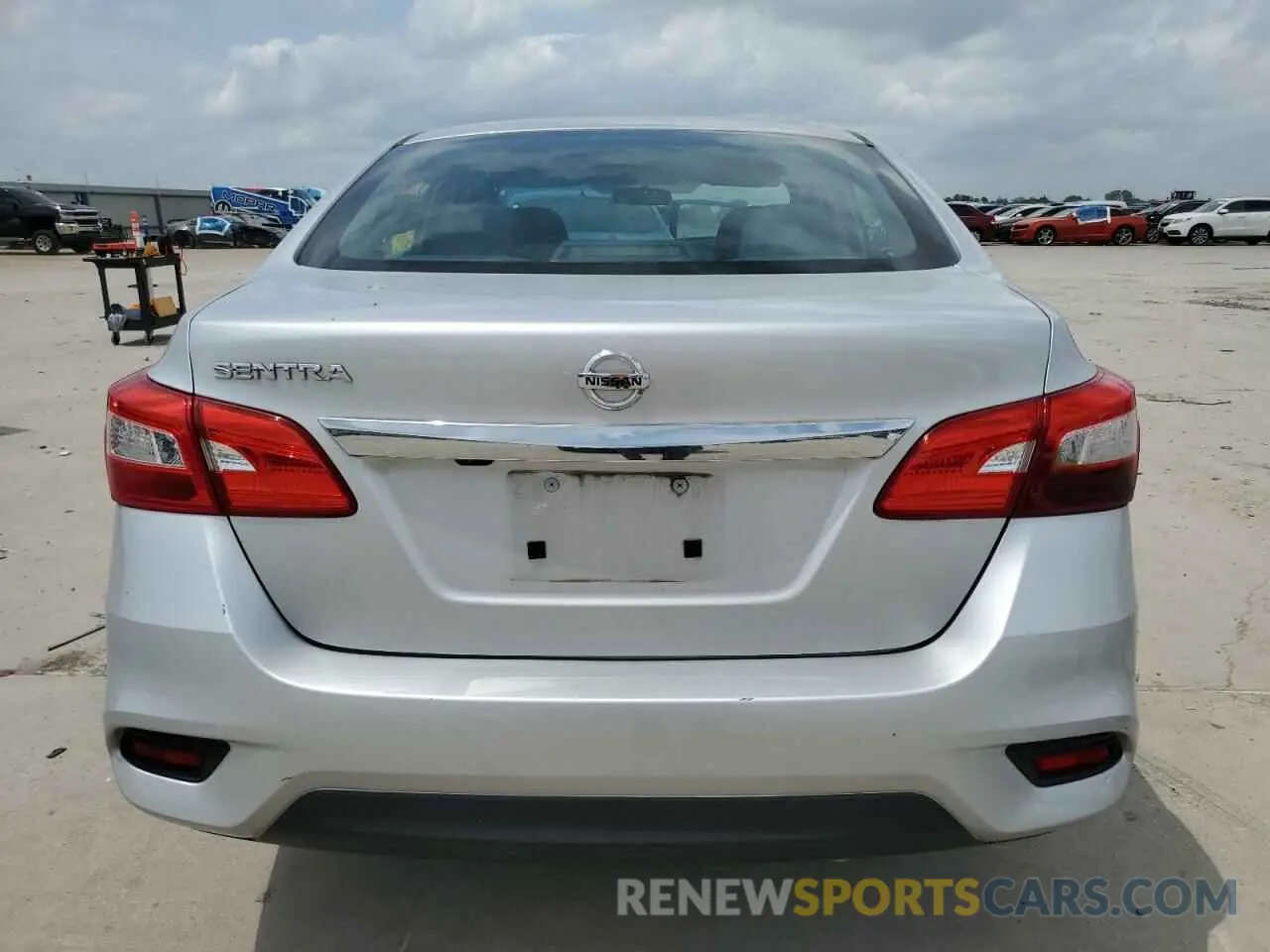 6 Photograph of a damaged car 3N1AB7AP3KY311114 NISSAN SENTRA 2019