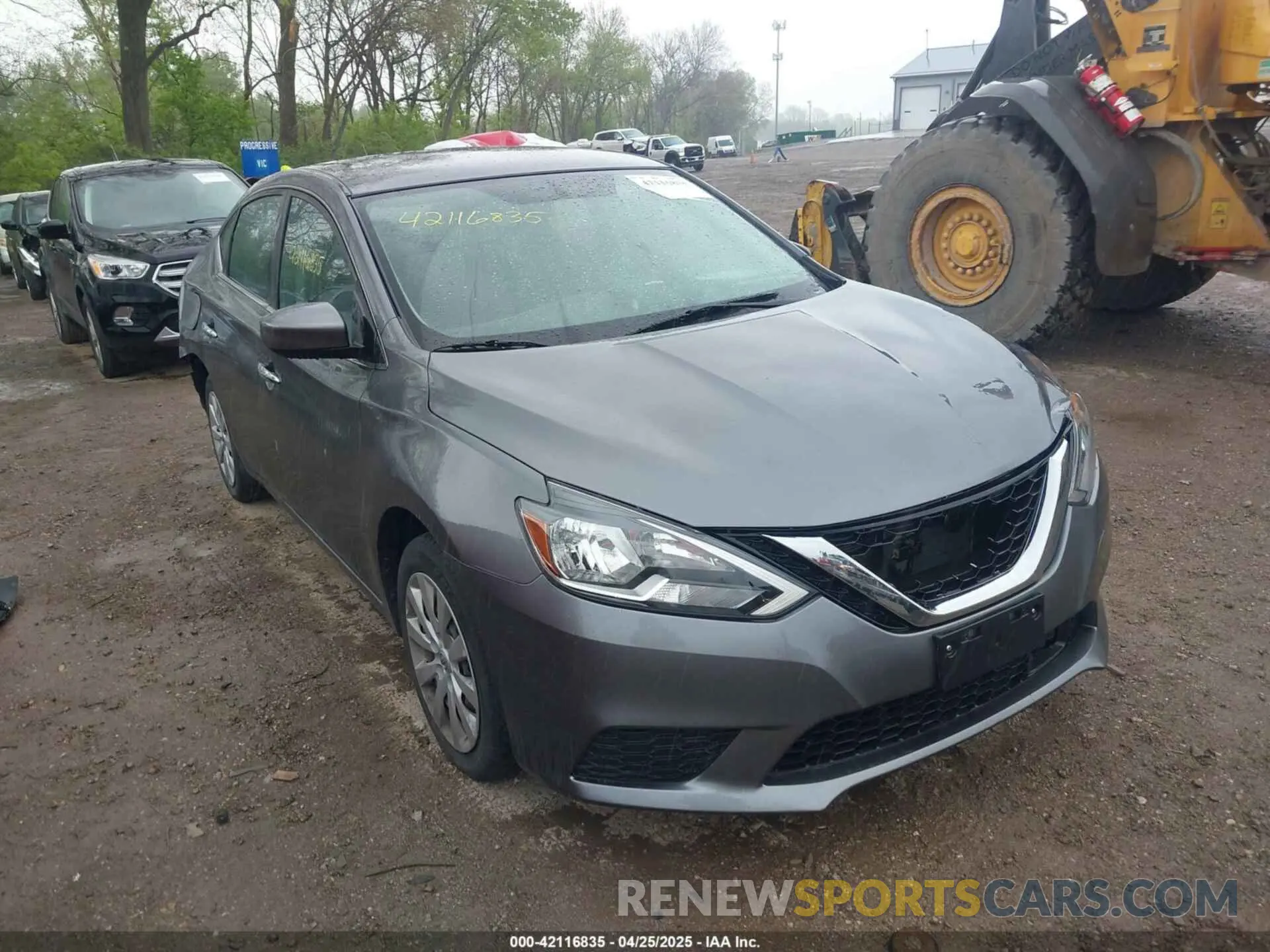 1 Photograph of a damaged car 3N1AB7AP3KY311503 NISSAN SENTRA 2019