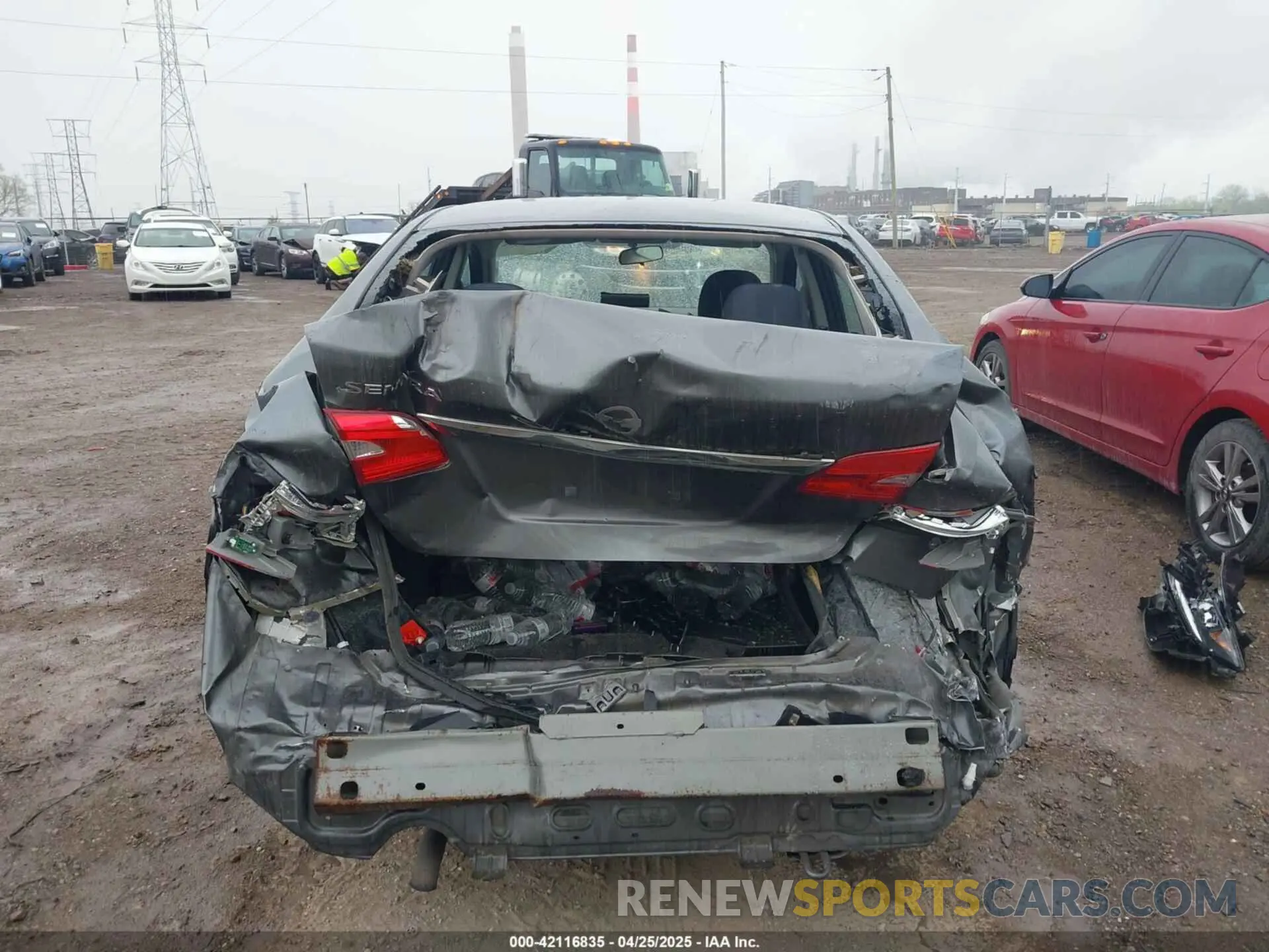 16 Photograph of a damaged car 3N1AB7AP3KY311503 NISSAN SENTRA 2019