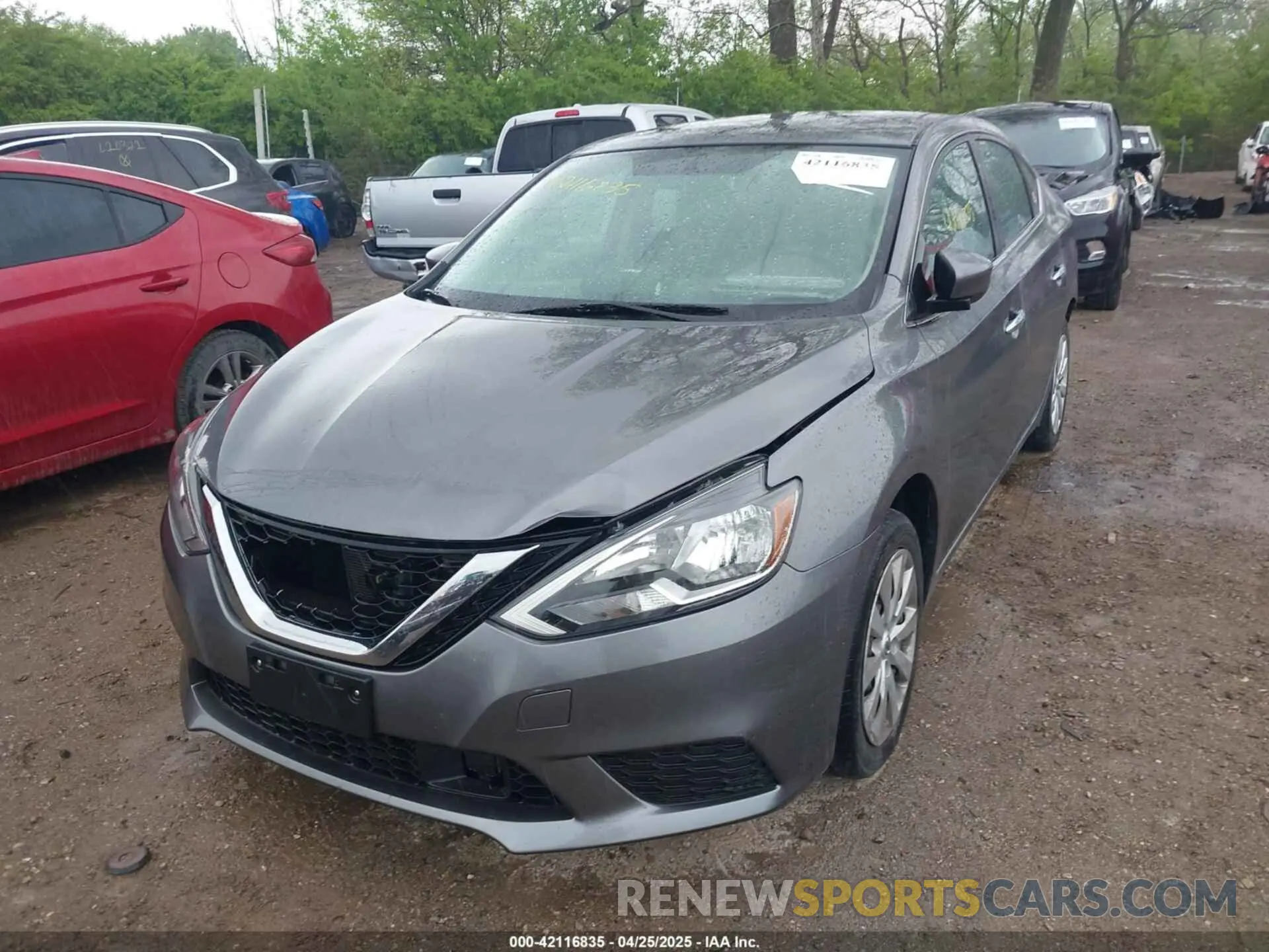 2 Photograph of a damaged car 3N1AB7AP3KY311503 NISSAN SENTRA 2019