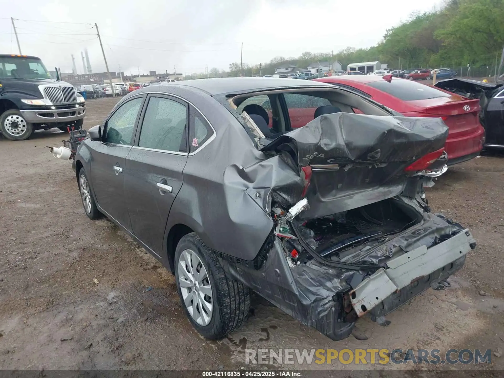 3 Photograph of a damaged car 3N1AB7AP3KY311503 NISSAN SENTRA 2019