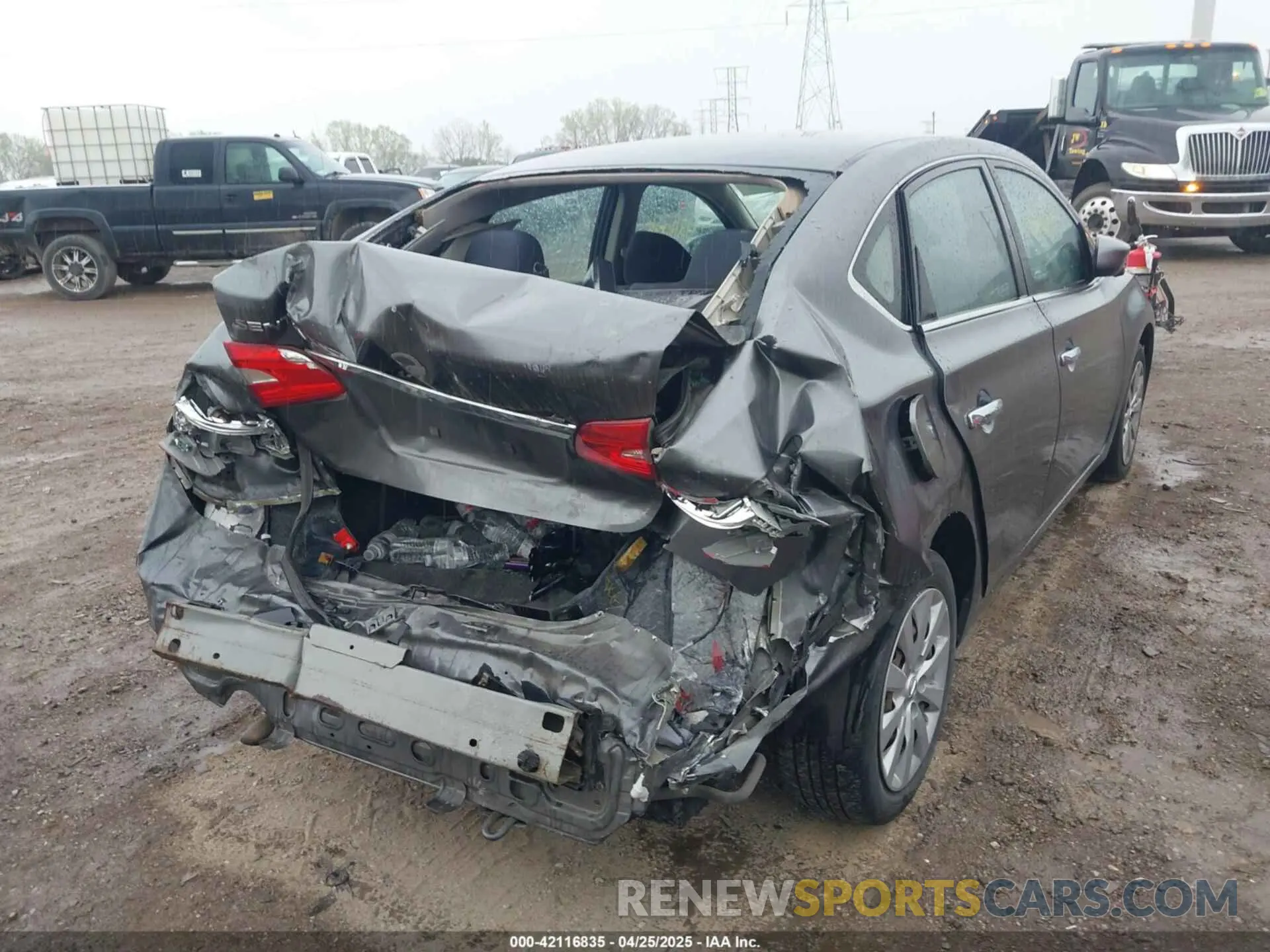 4 Photograph of a damaged car 3N1AB7AP3KY311503 NISSAN SENTRA 2019