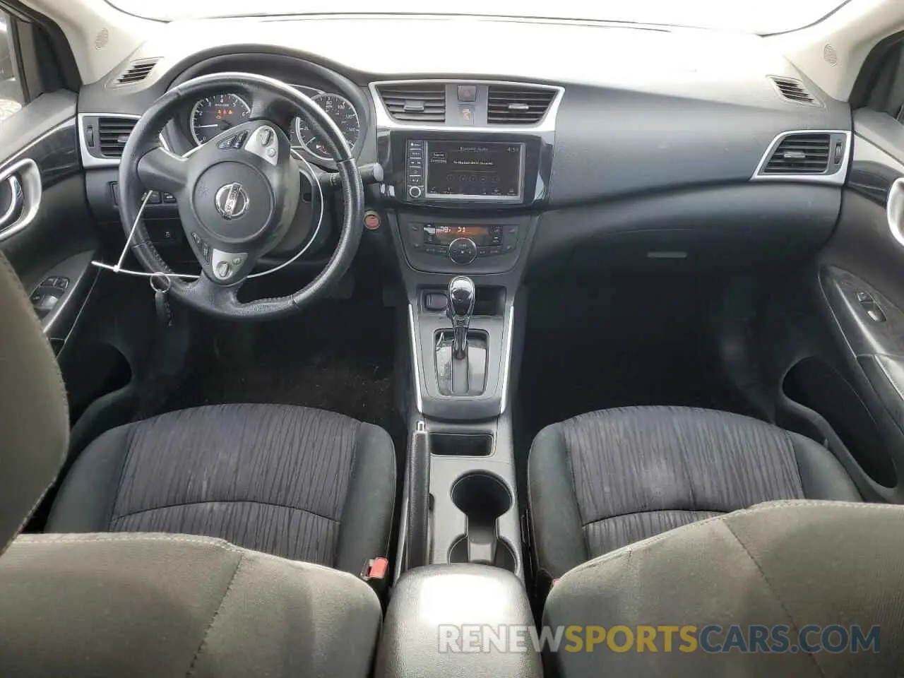 8 Photograph of a damaged car 3N1AB7AP3KY315552 NISSAN SENTRA 2019