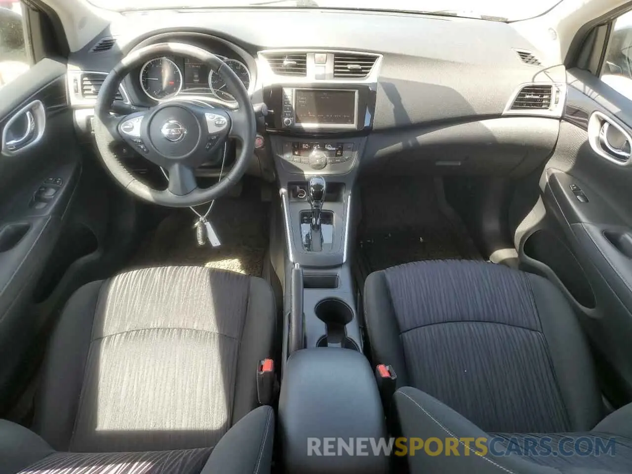 8 Photograph of a damaged car 3N1AB7AP3KY324123 NISSAN SENTRA 2019