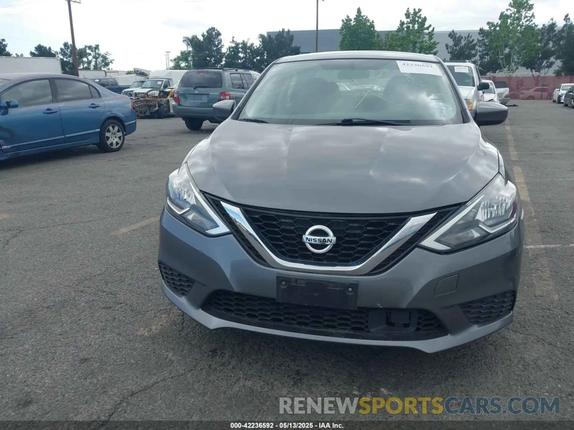 6 Photograph of a damaged car 3N1AB7AP3KY327751 NISSAN SENTRA 2019