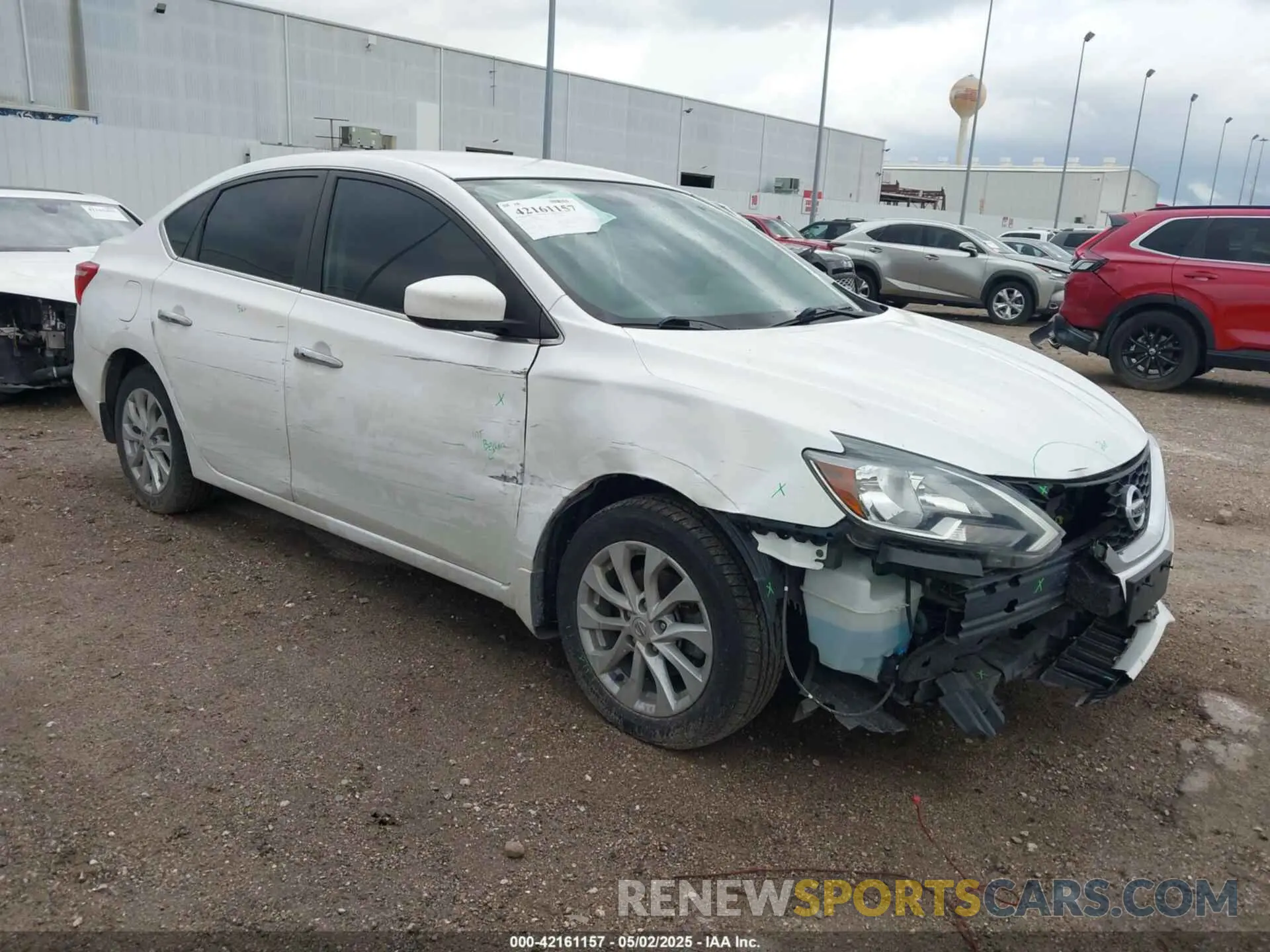1 Photograph of a damaged car 3N1AB7AP3KY333470 NISSAN SENTRA 2019