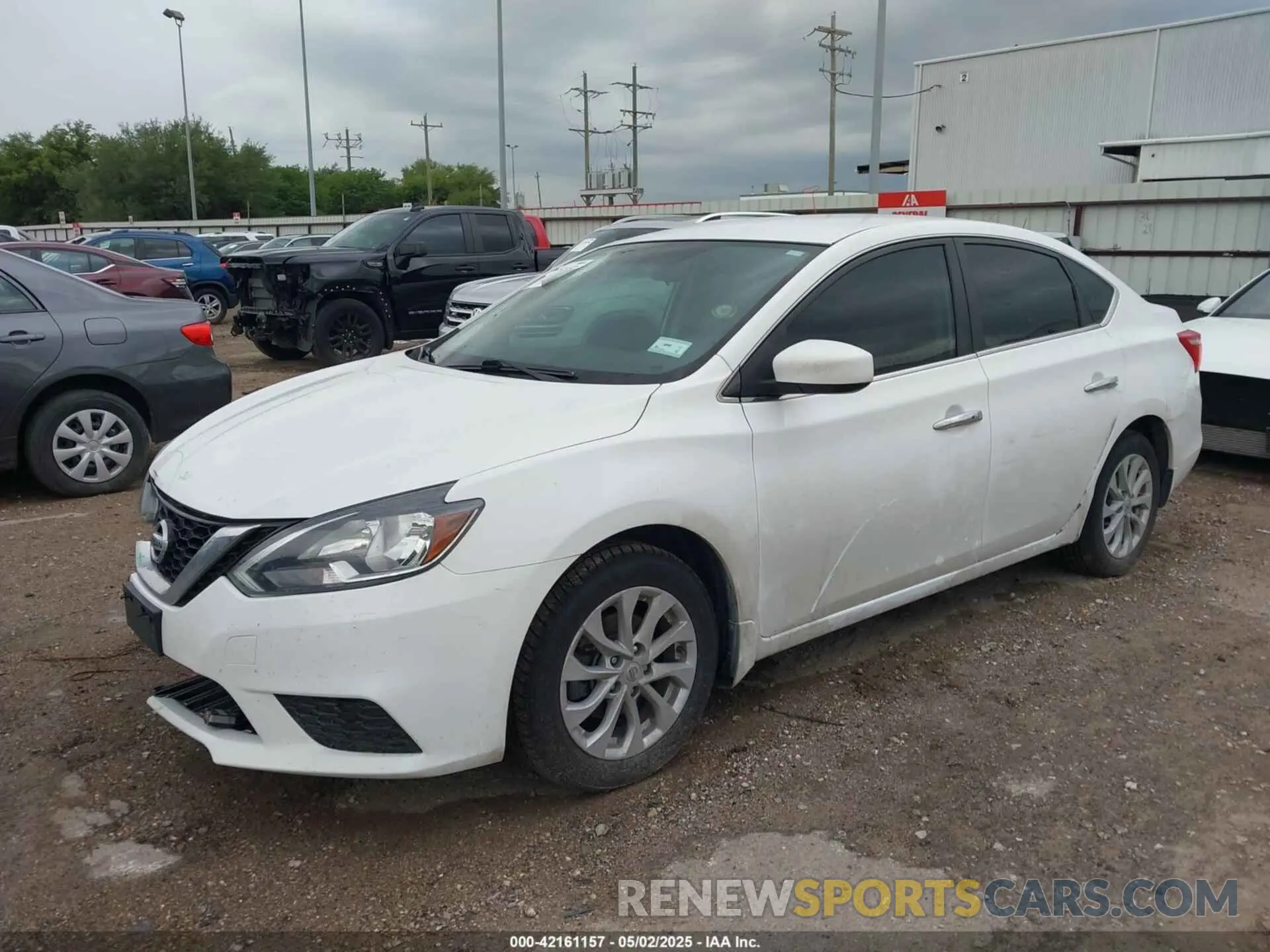 2 Photograph of a damaged car 3N1AB7AP3KY333470 NISSAN SENTRA 2019