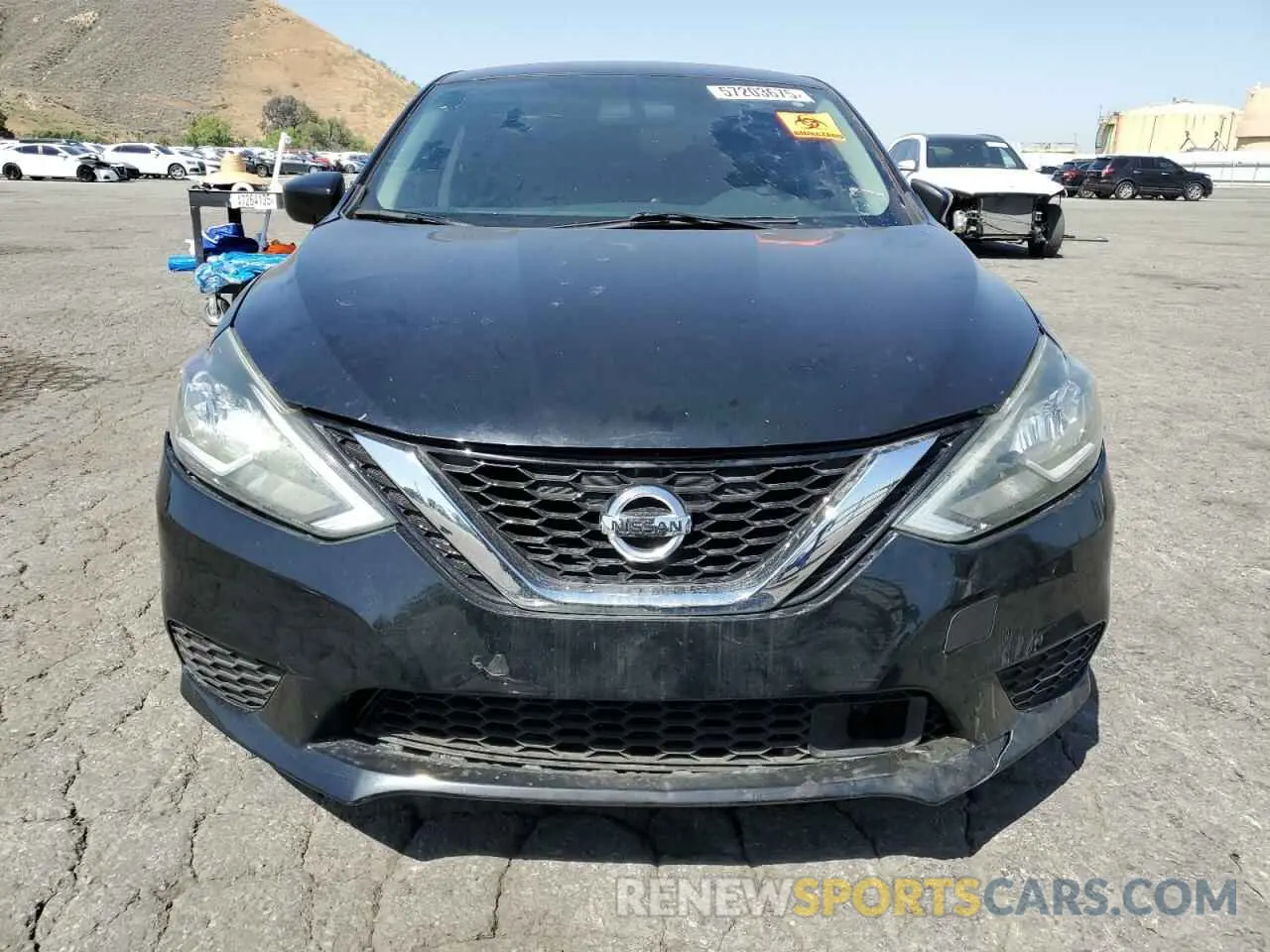 5 Photograph of a damaged car 3N1AB7AP3KY337552 NISSAN SENTRA 2019