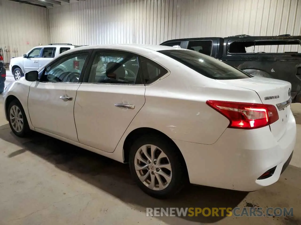 2 Photograph of a damaged car 3N1AB7AP3KY339396 NISSAN SENTRA 2019