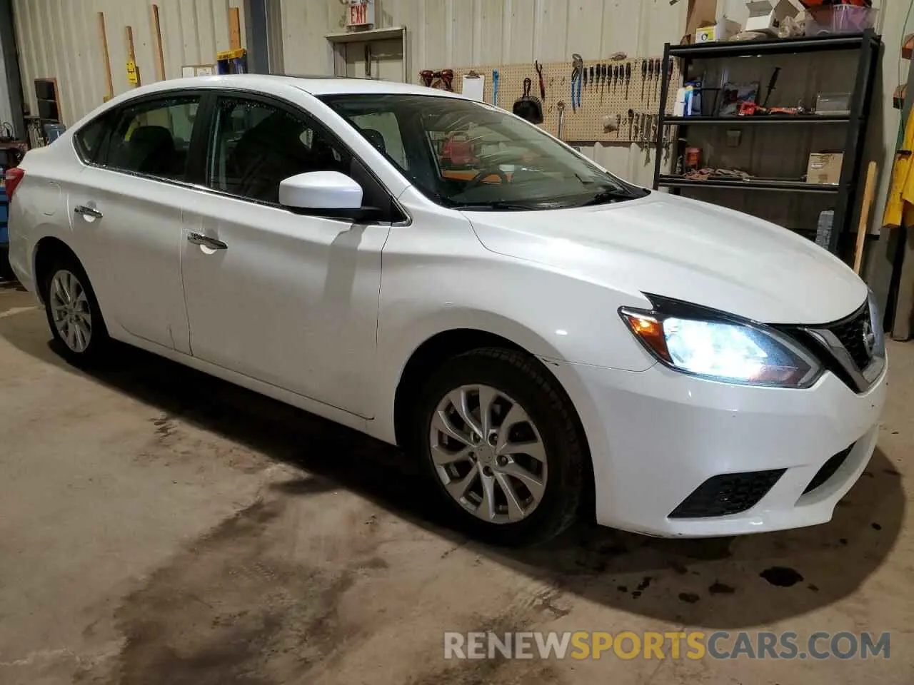 4 Photograph of a damaged car 3N1AB7AP3KY339396 NISSAN SENTRA 2019