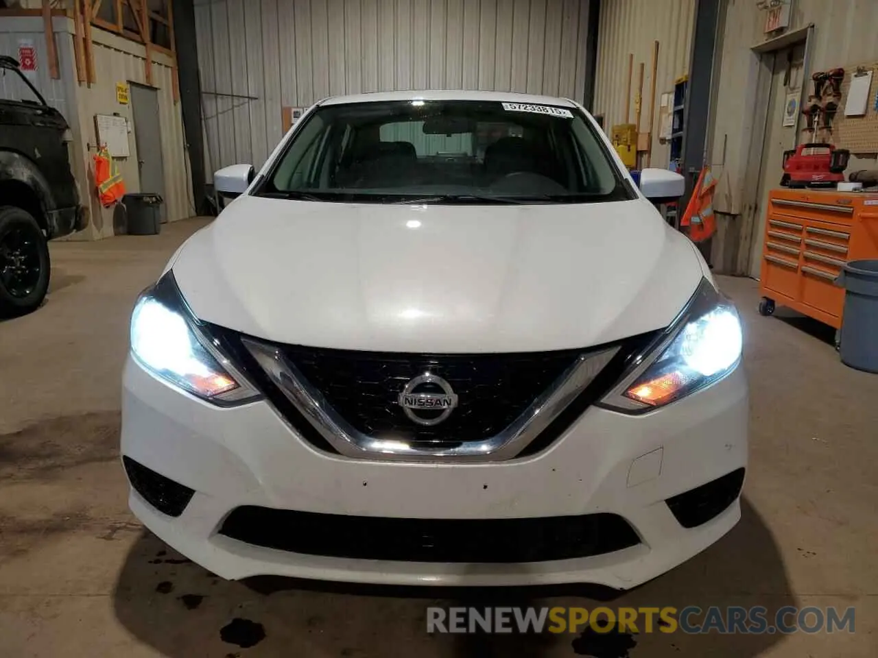 5 Photograph of a damaged car 3N1AB7AP3KY339396 NISSAN SENTRA 2019
