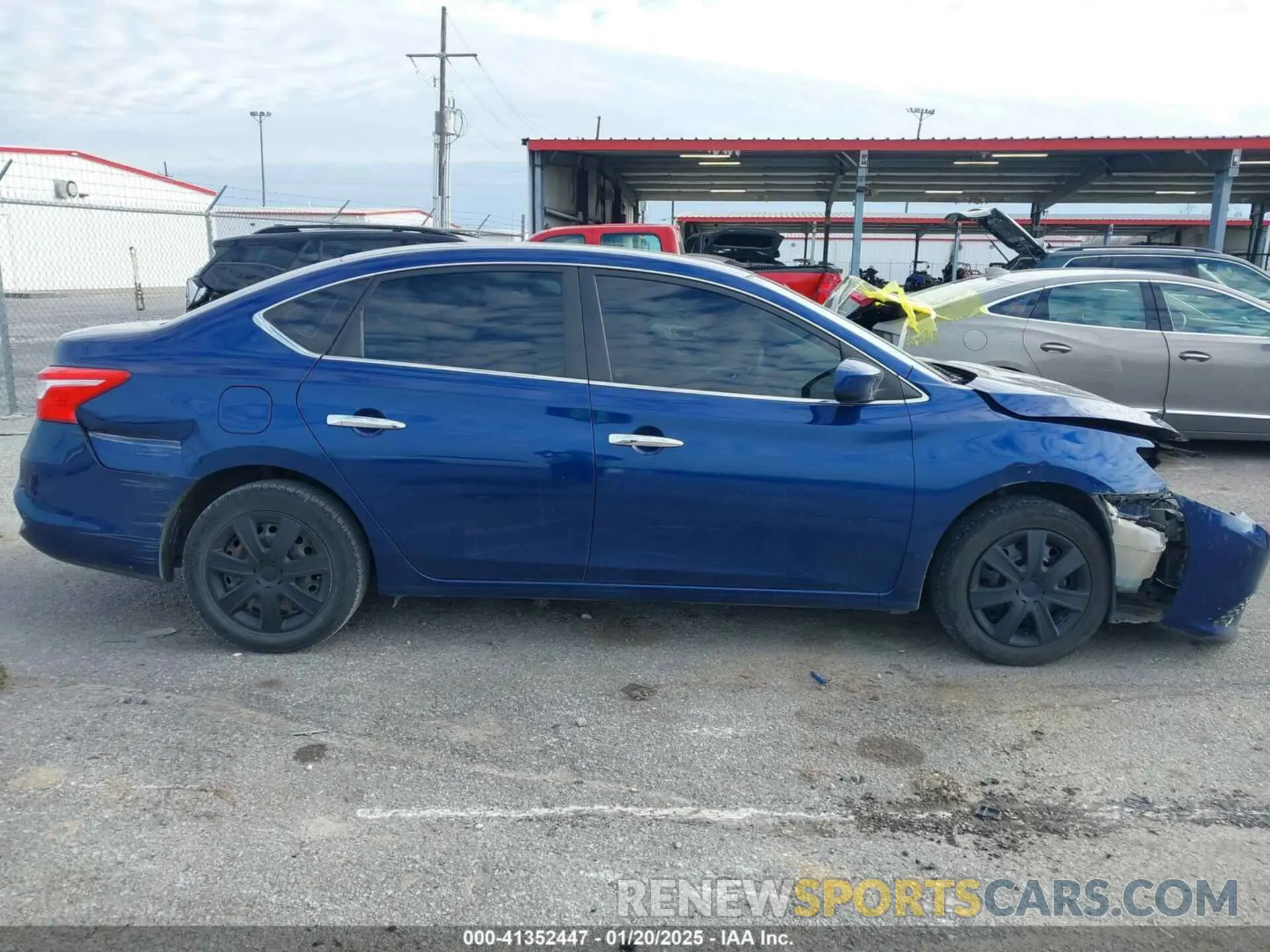 13 Photograph of a damaged car 3N1AB7AP3KY346025 NISSAN SENTRA 2019