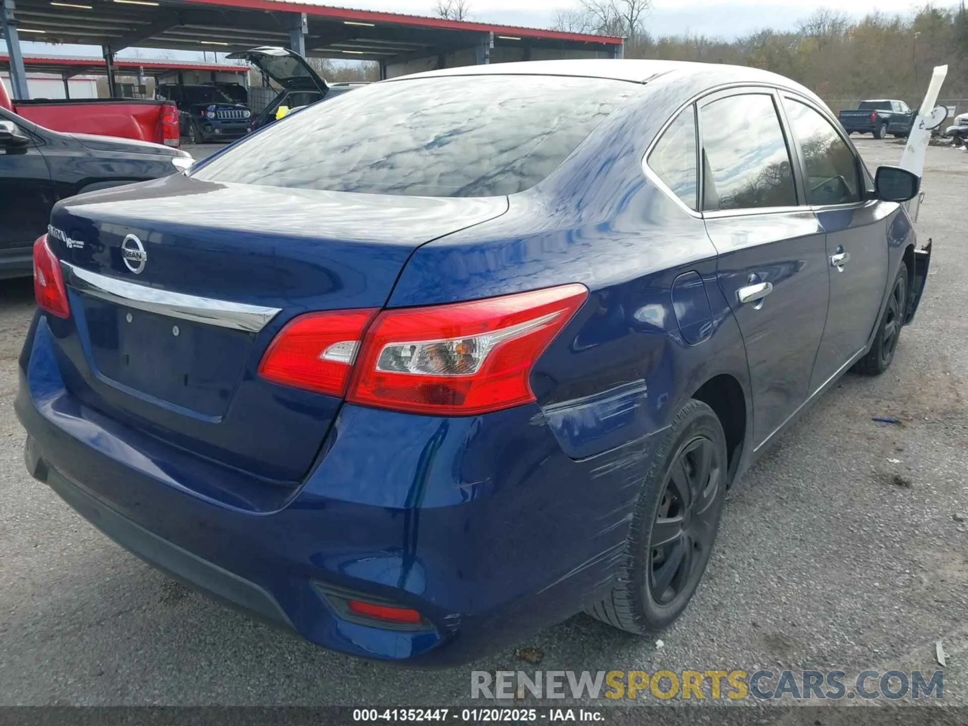 4 Photograph of a damaged car 3N1AB7AP3KY346025 NISSAN SENTRA 2019
